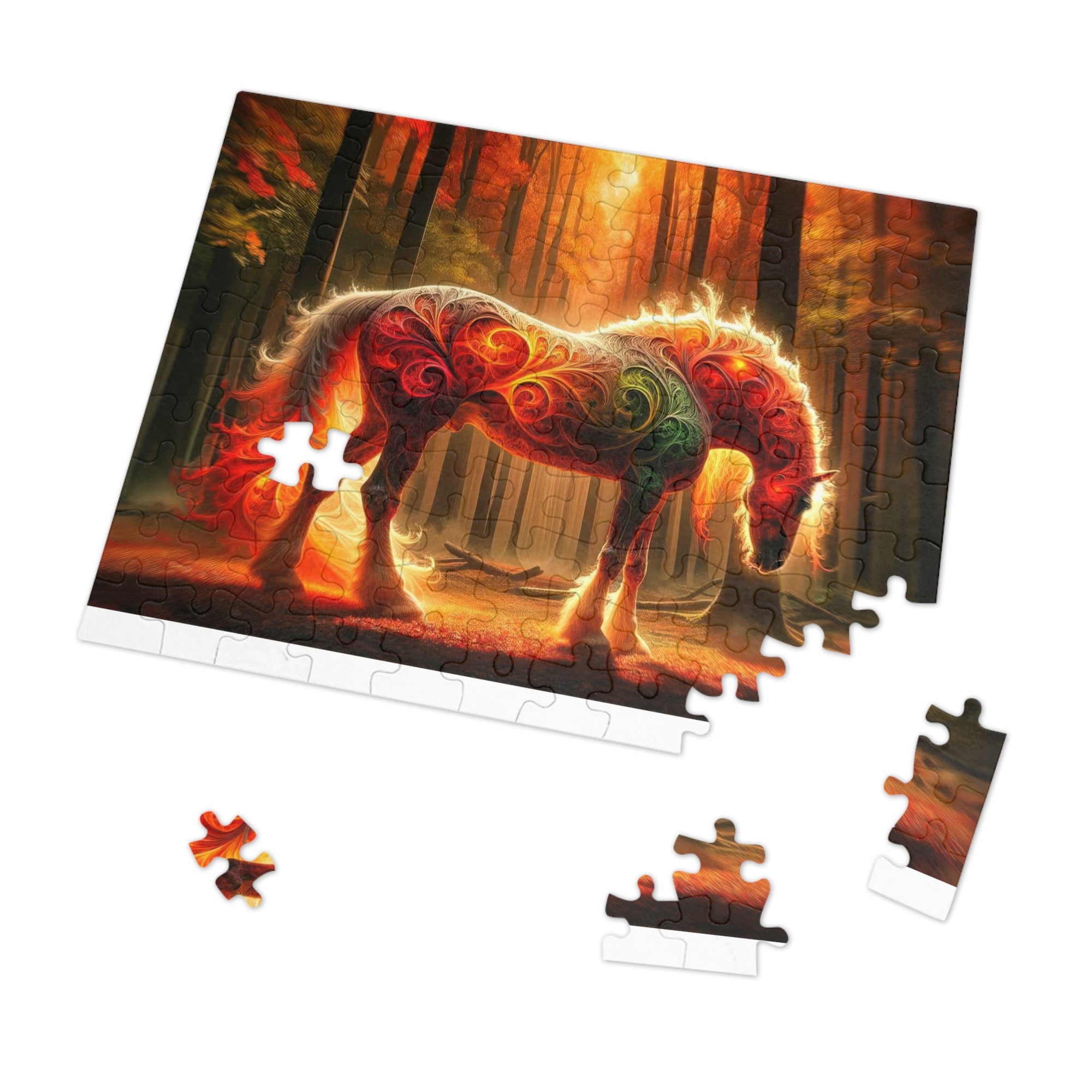The Incandescent Steed Puzzle
