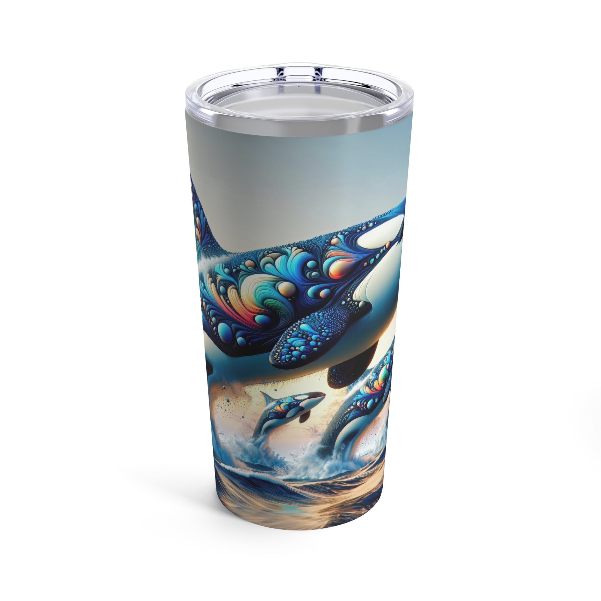 The Aerial Ballet of the Arcadian Orcas Tumbler 20oz
