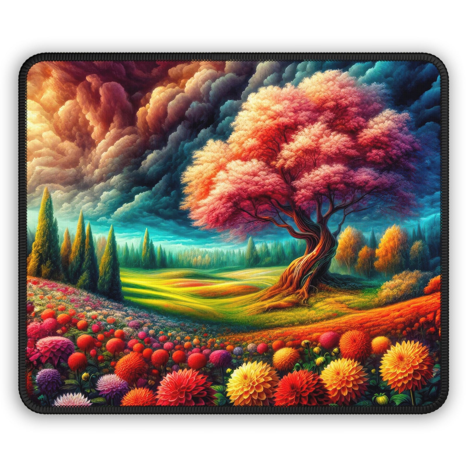 Twilight's Enchanted Canopy Gaming Mouse Pad