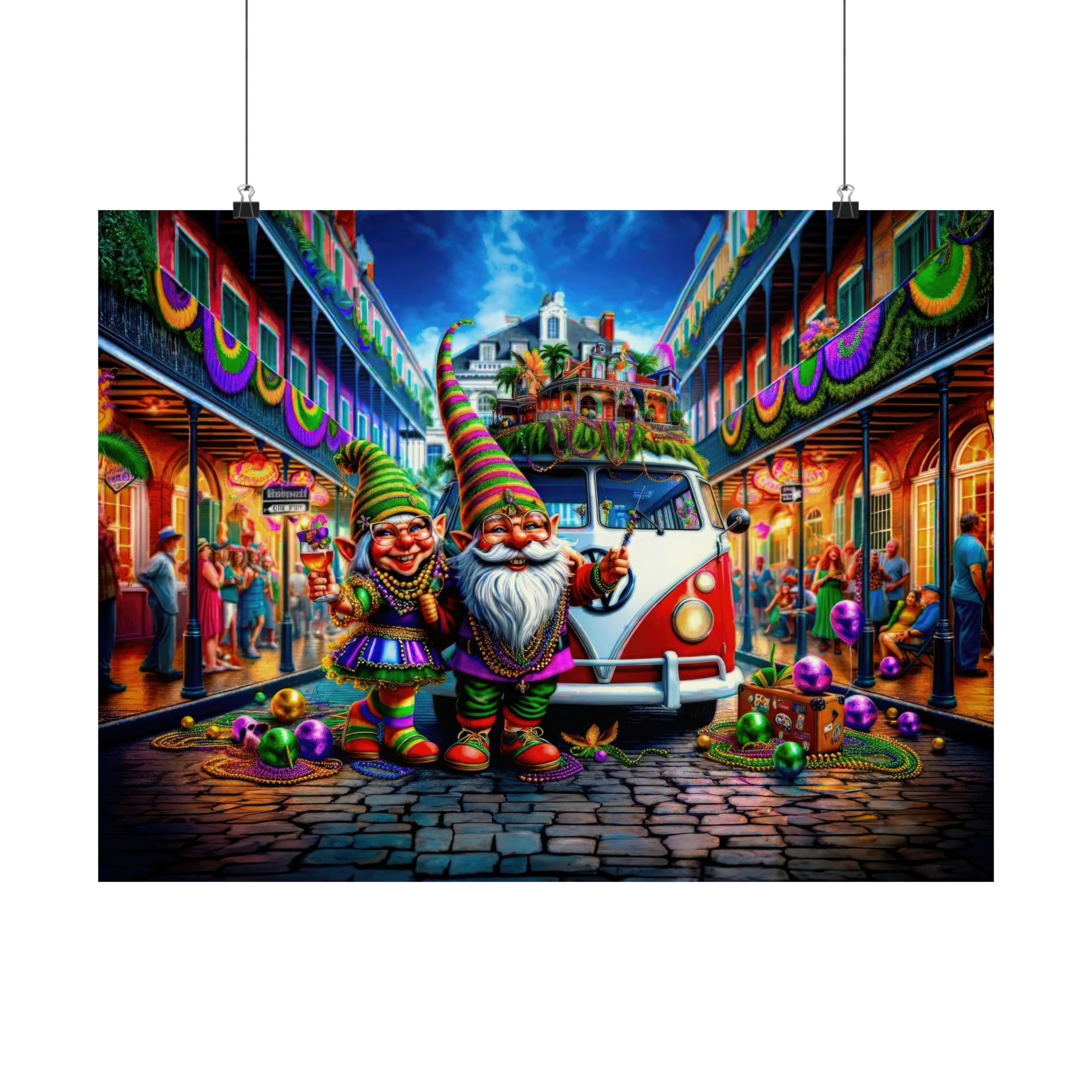 Les vacances du Mardi Gras de Lillianna et Hemsworth Poster