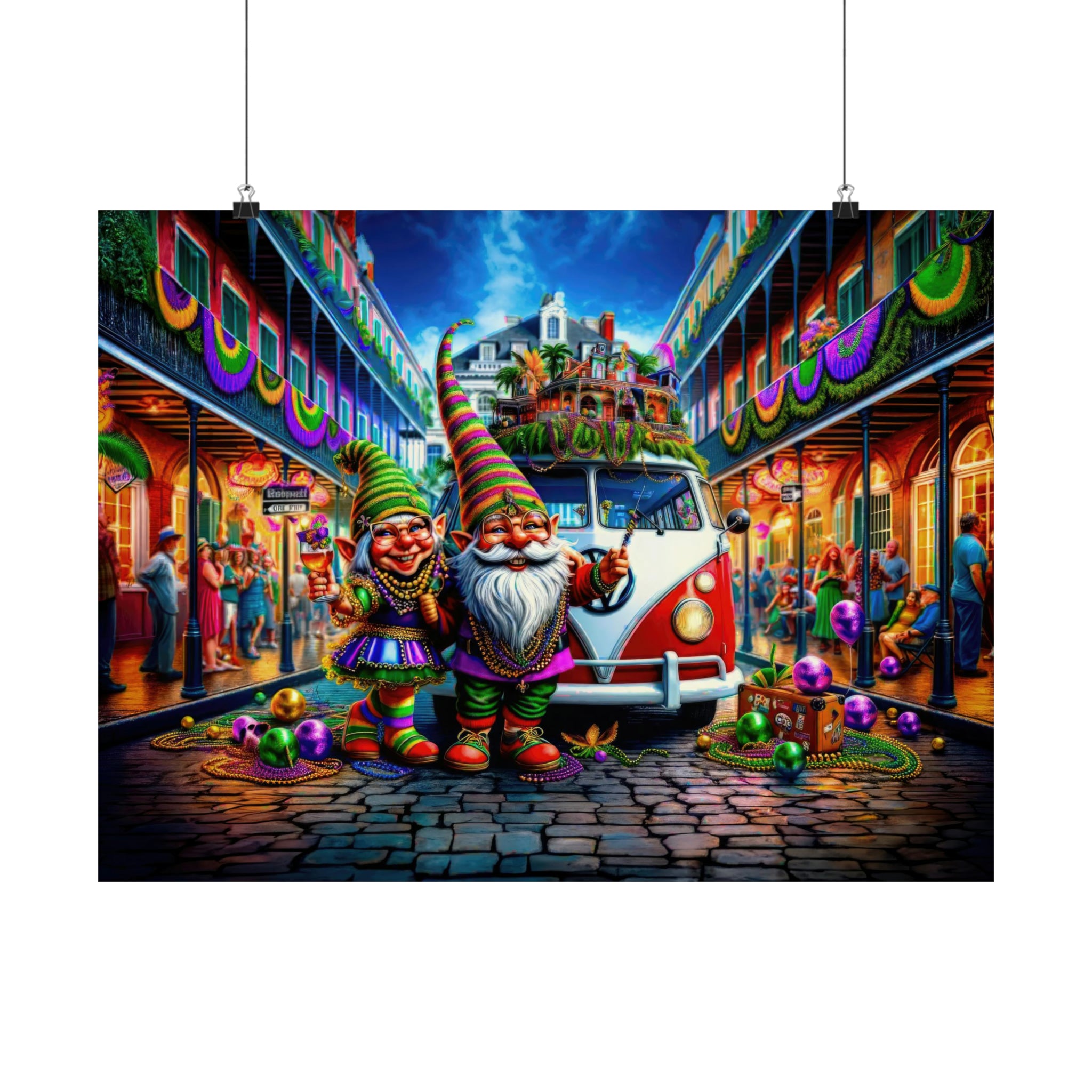 Les vacances du Mardi Gras de Lillianna et Hemsworth Poster