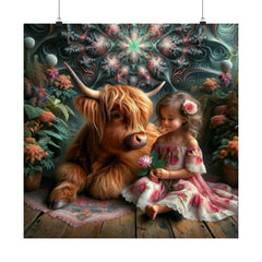Serenity in a Surreal Sanctuary Poster