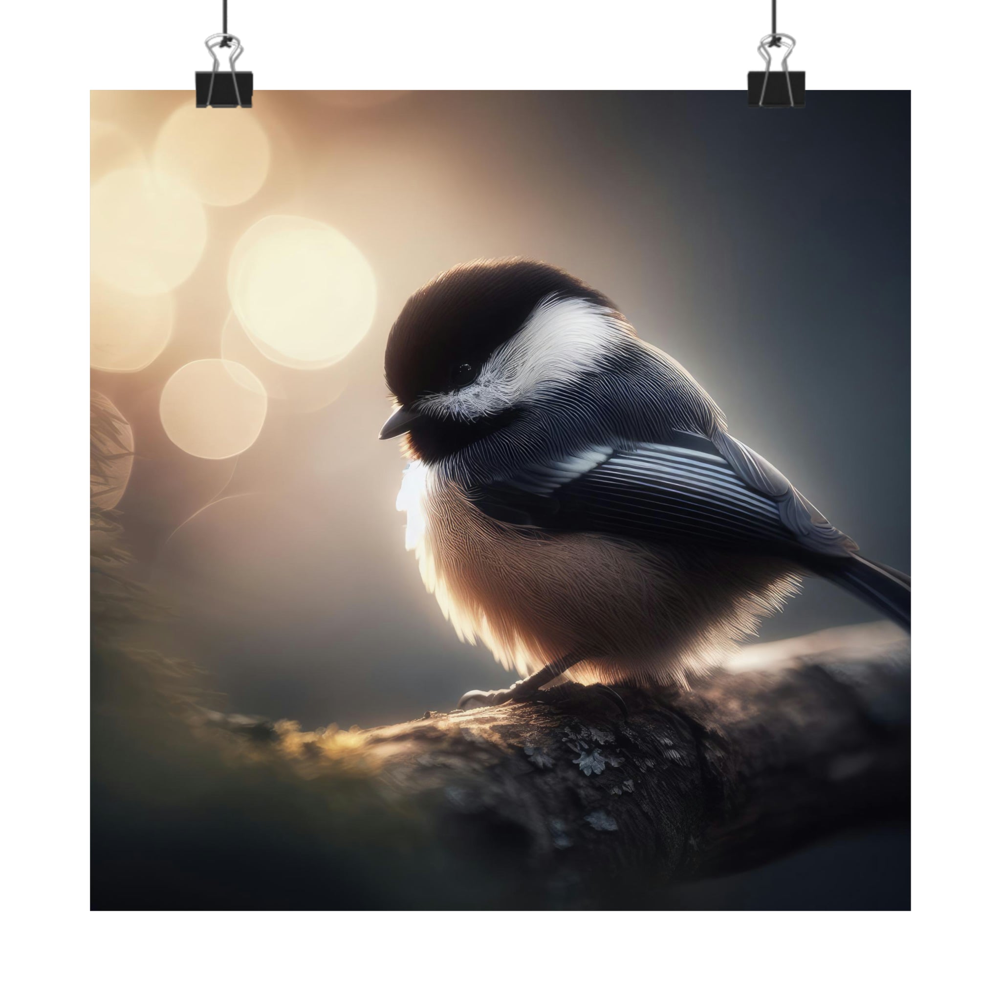 Un aperçu de la grâce aviaire Poster