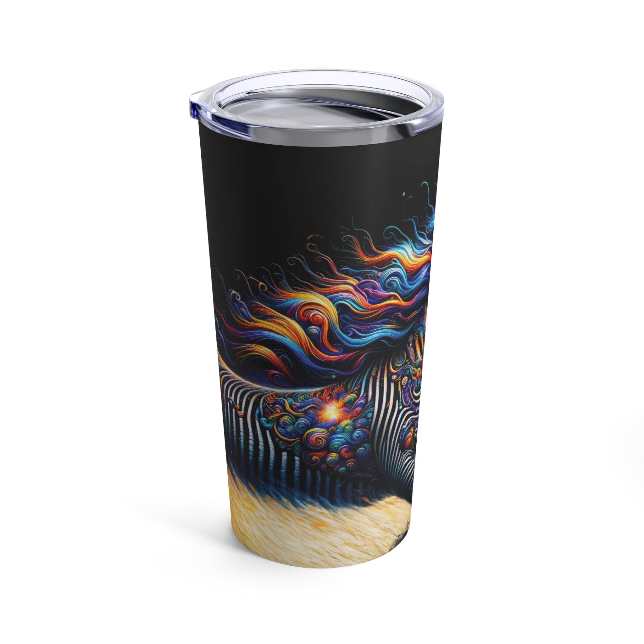 El vaso de cebra cósmica 20oz