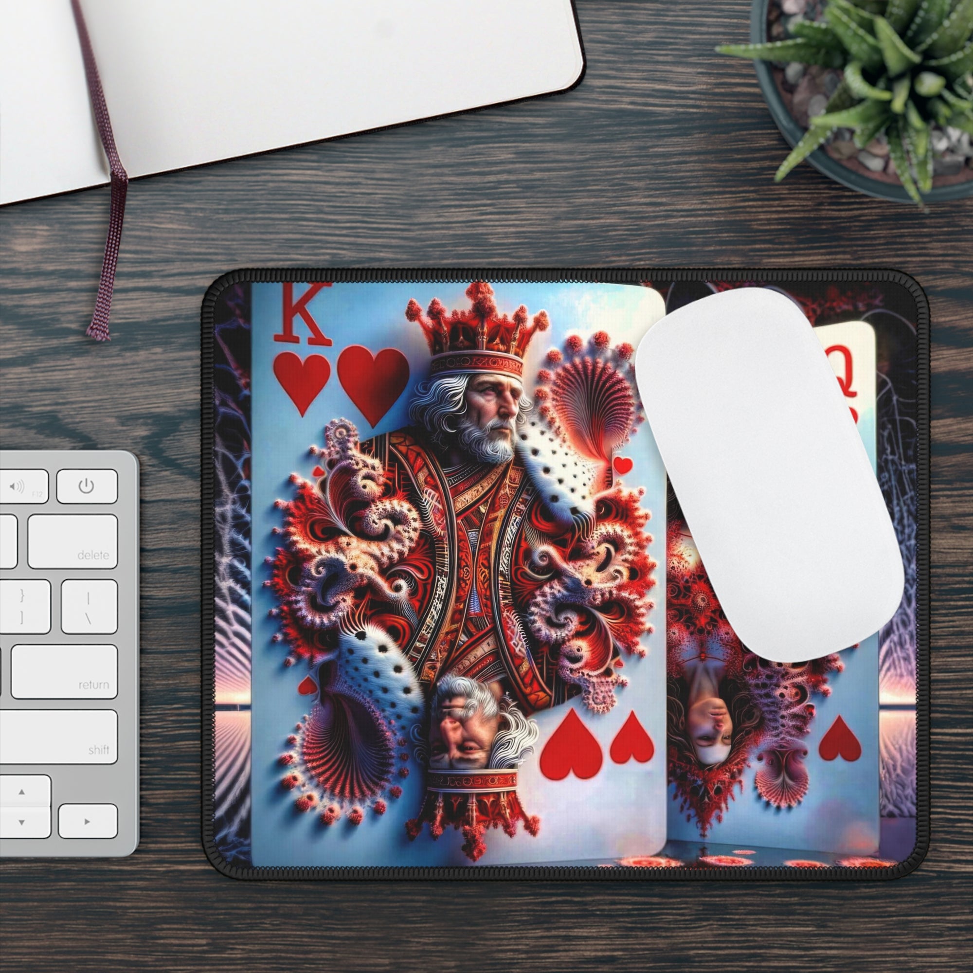 A Royal Fractal Affair Gaming Mouse Pad