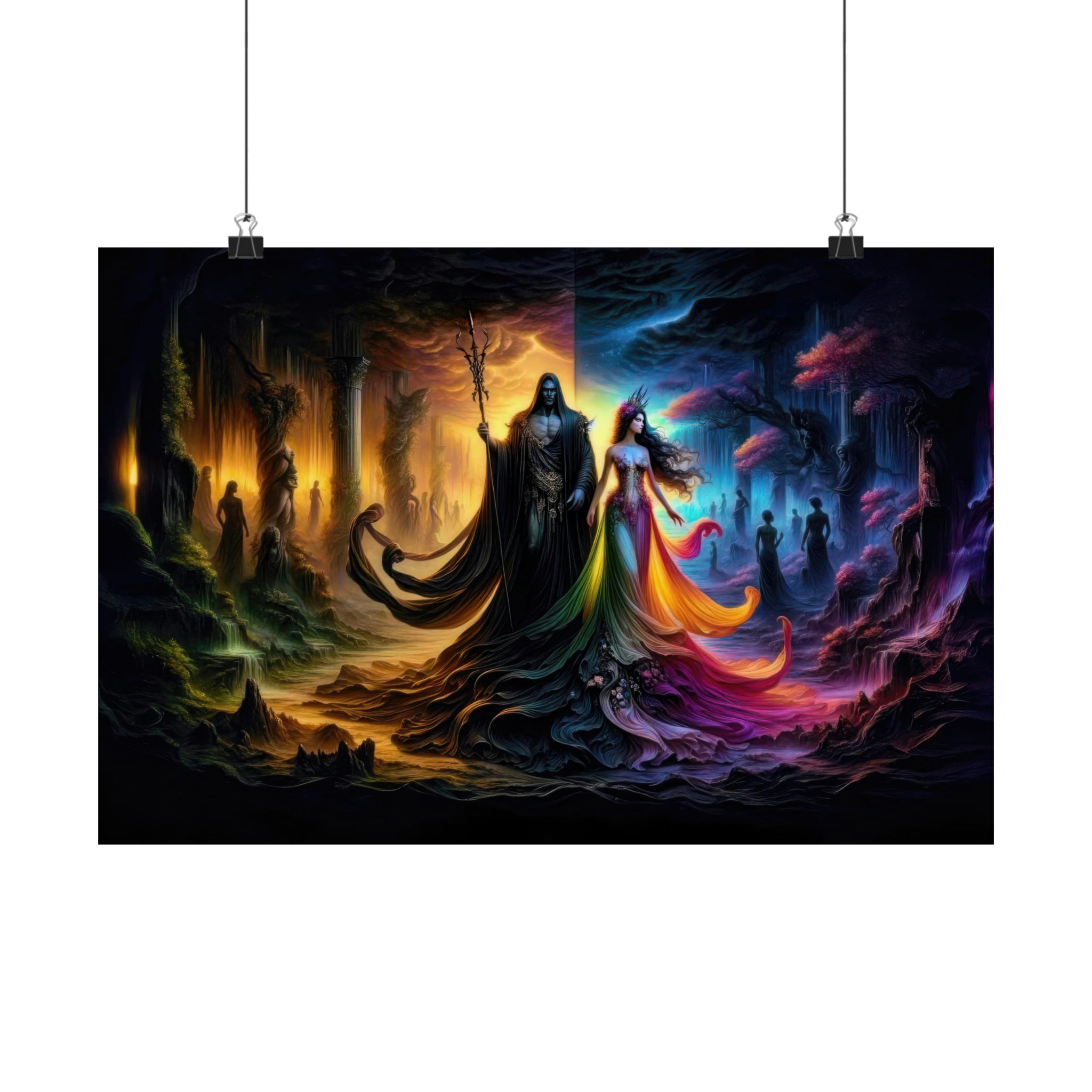 Twilight of the Gods Hades and Persephone Poster