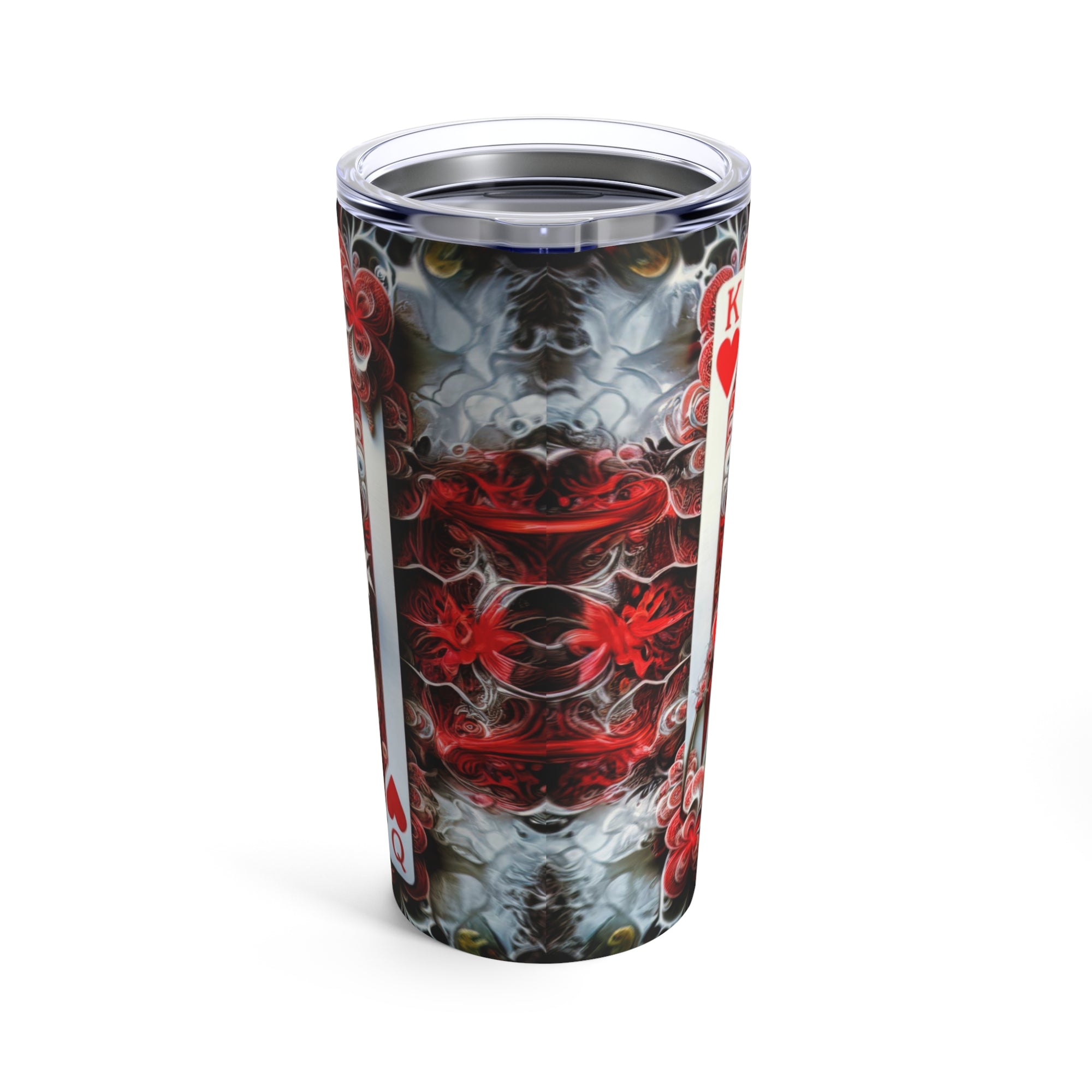 Vaso El Abrazo del Rey y la Reina de Corazones 20oz