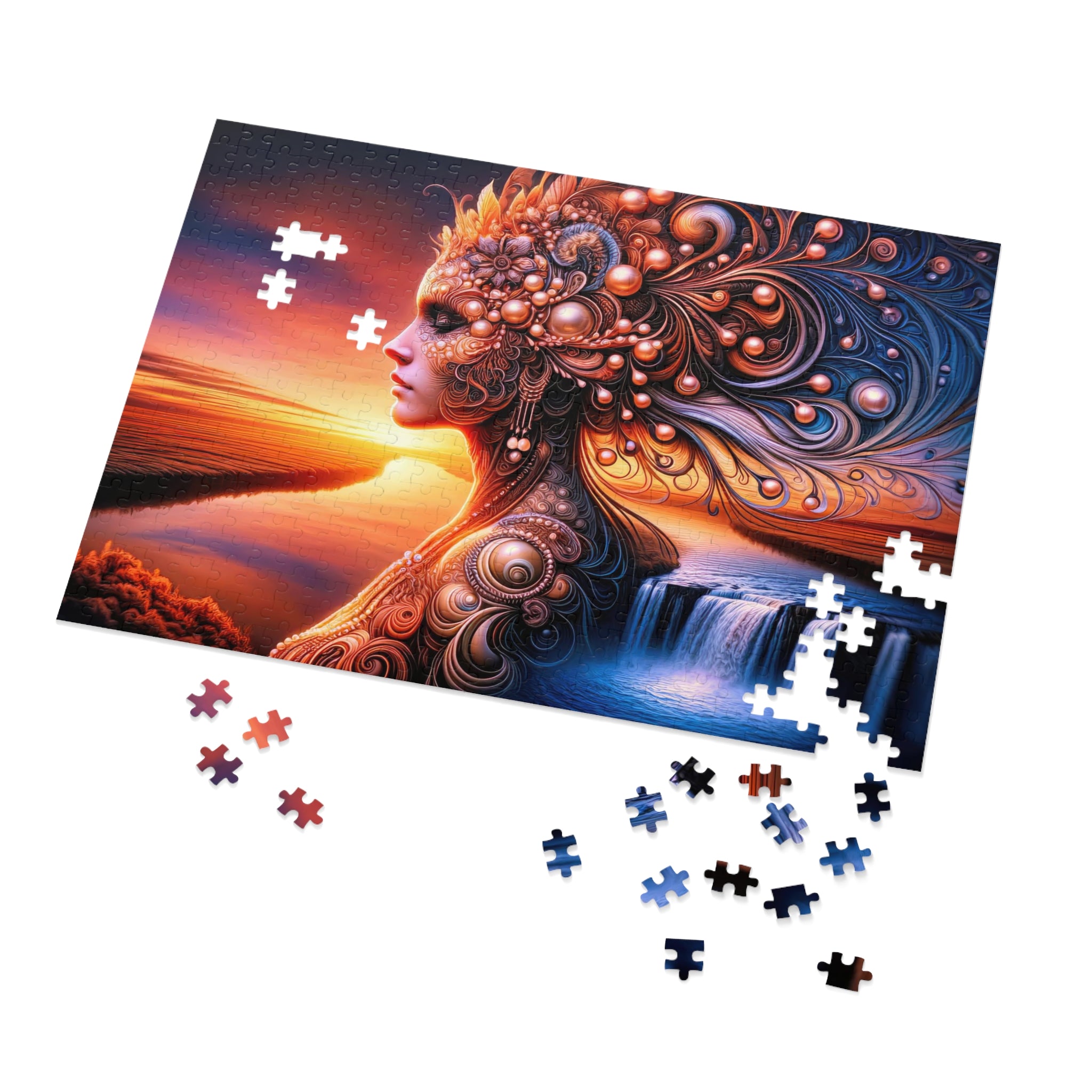 Pearlescent Dreams at Dusk Puzzle