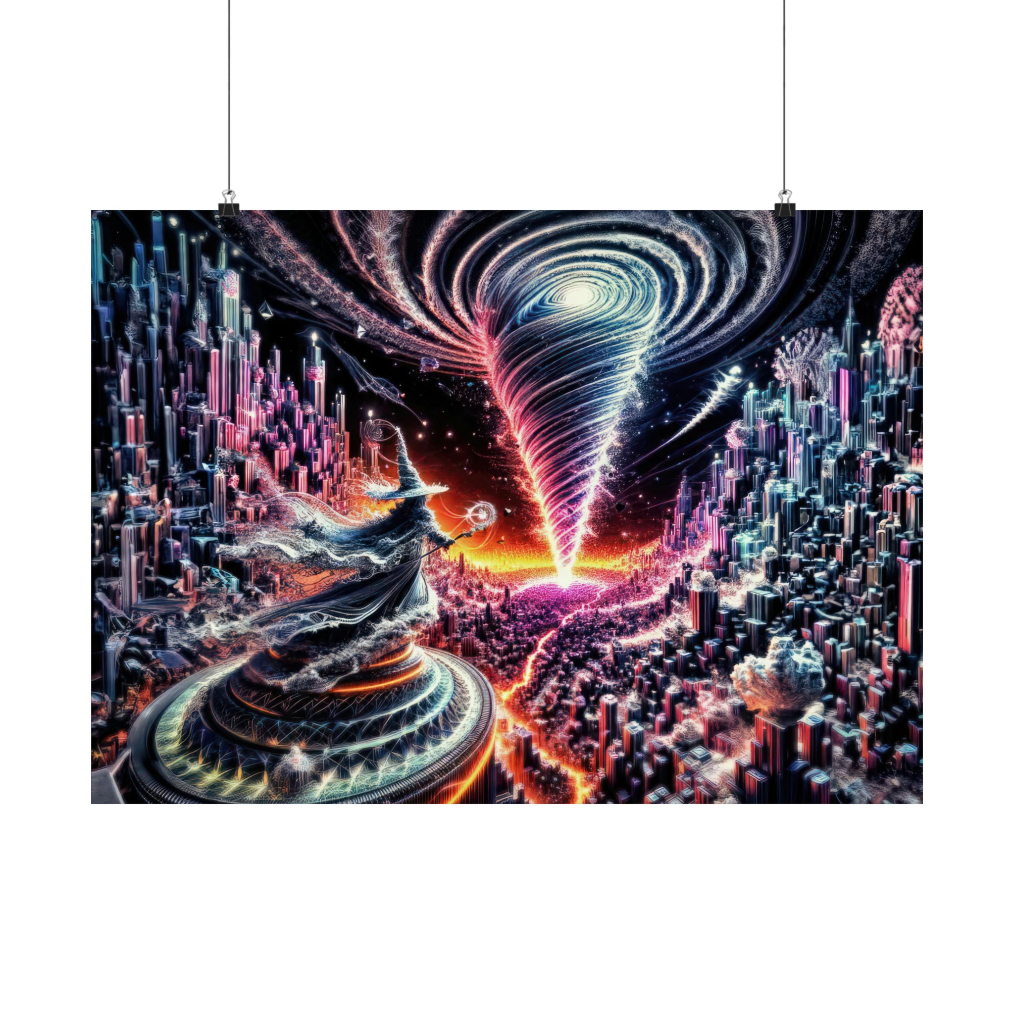 Convergence des Symphonies Cosmiques Poster