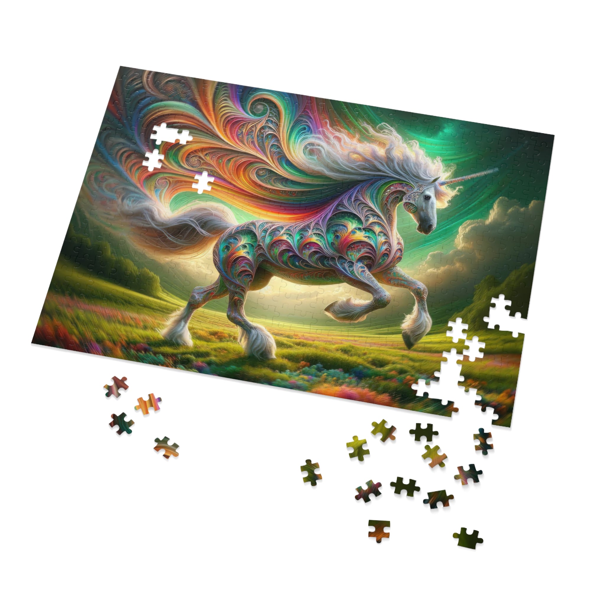 Spectral Spirals Jigsaw Puzzle