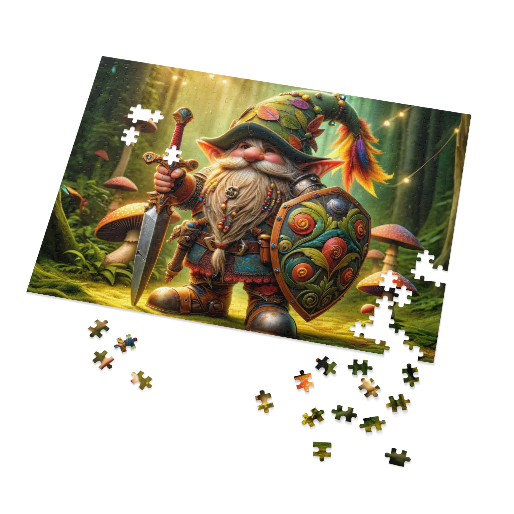 Gnome of Valor Jigsaw Puzzle