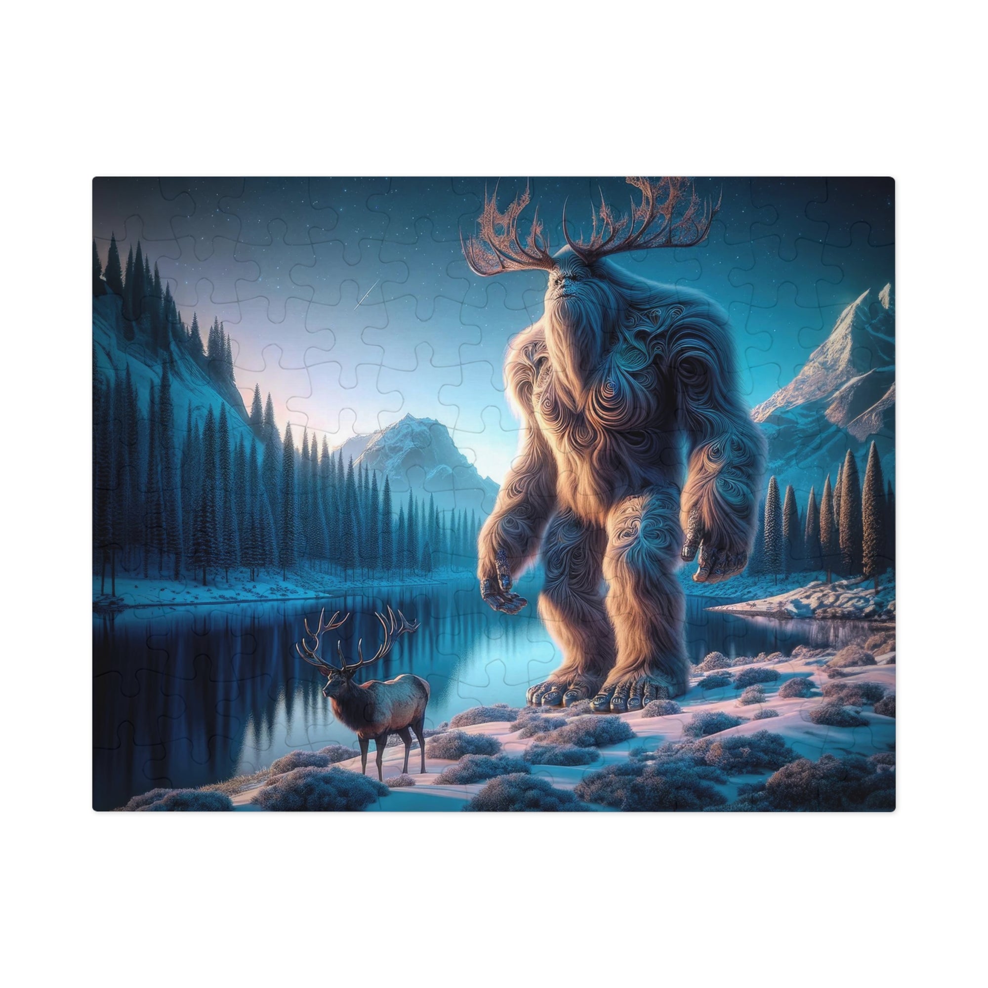 Guardian of the Glacial Groves Jigsaw Puzzle