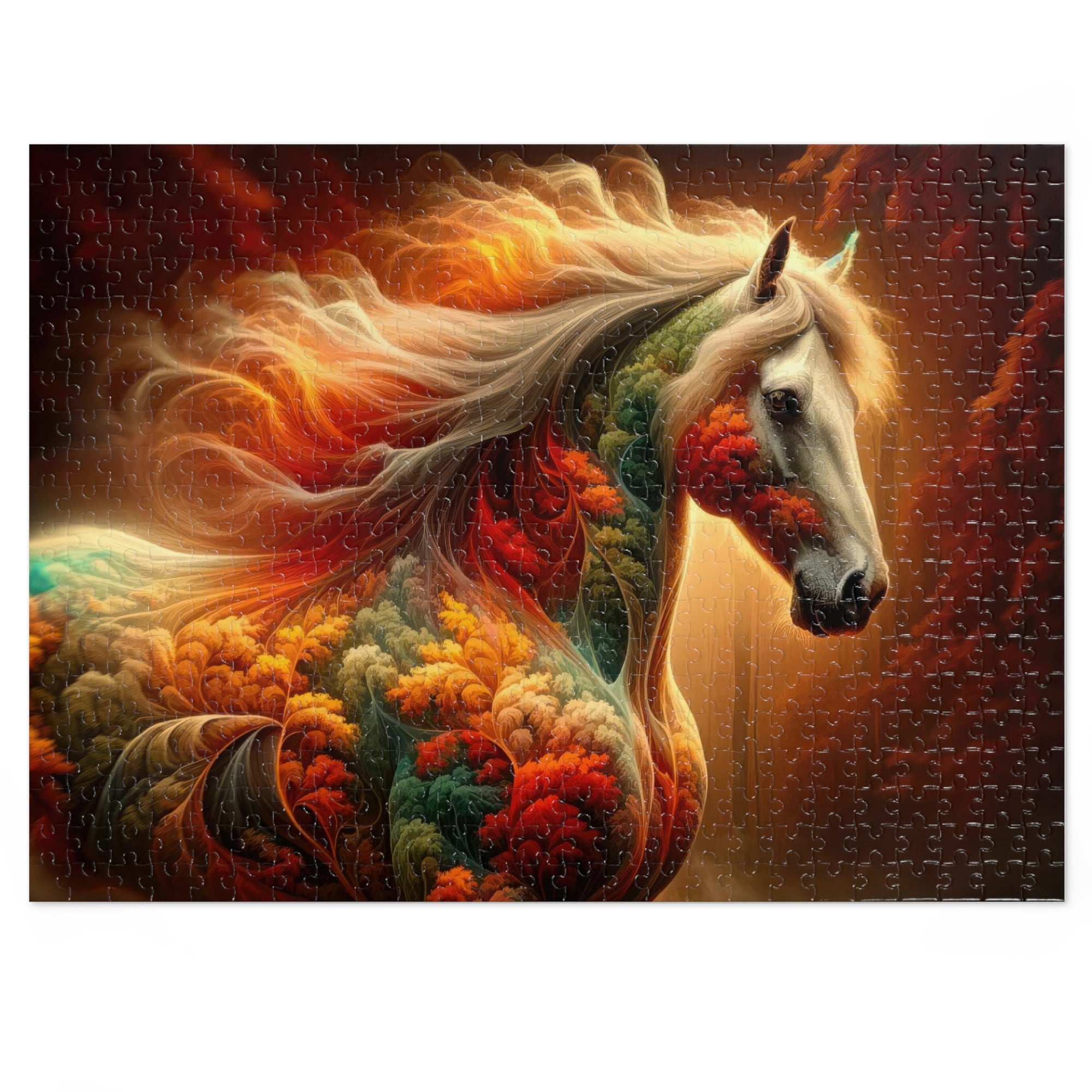 The Equine Illusion Puzzle