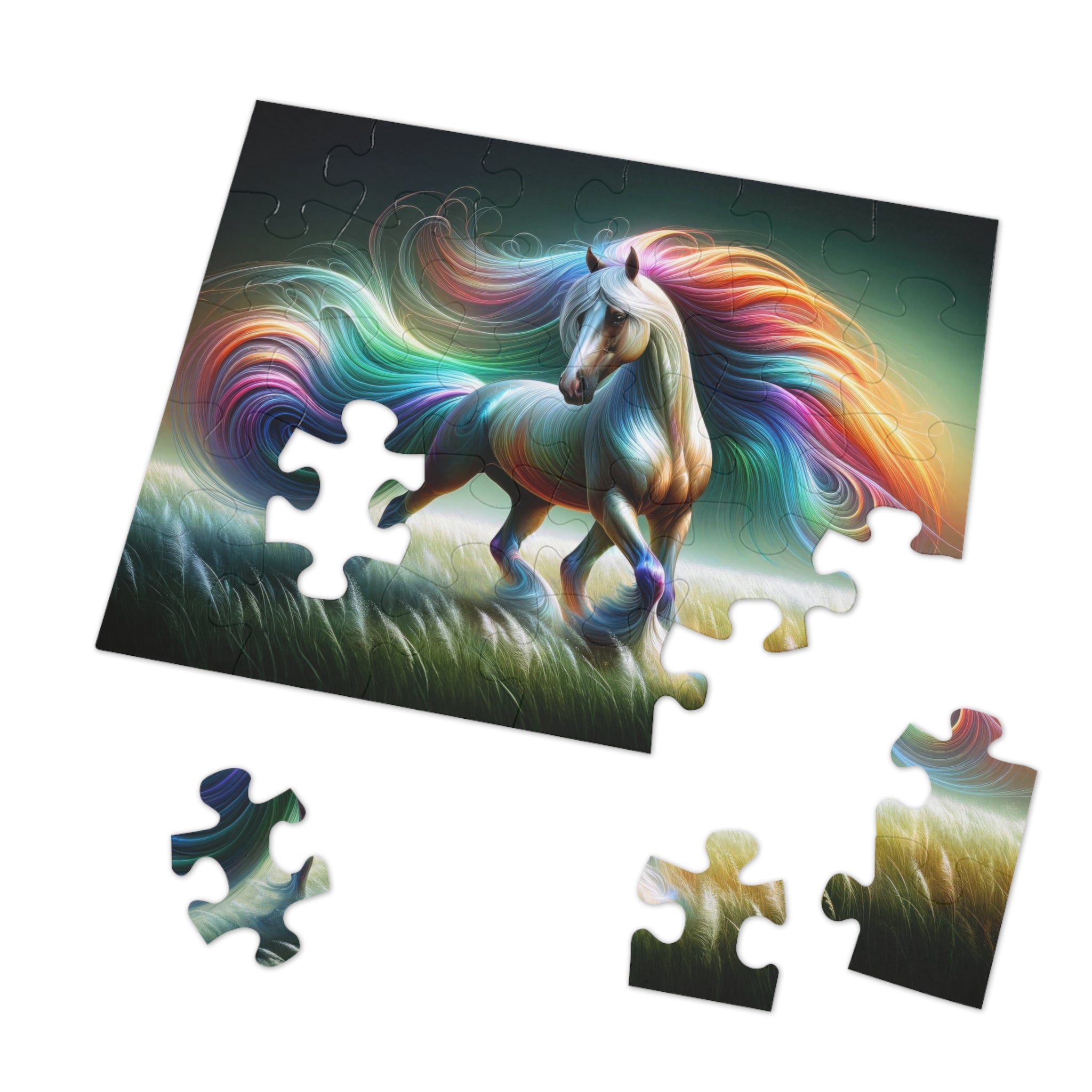 Spectral Serenade Jigsaw Puzzle
