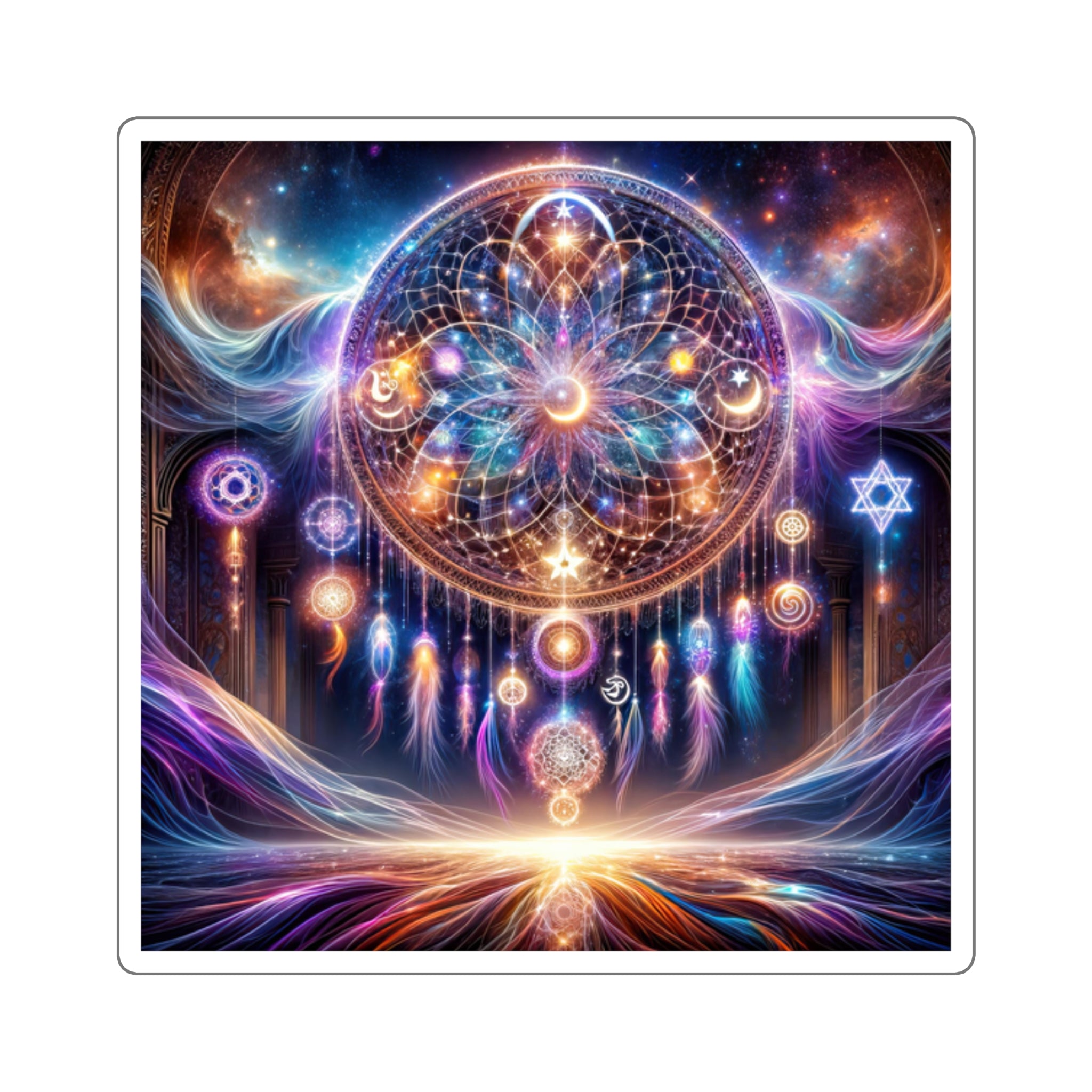 Quantum Serenity Stickers