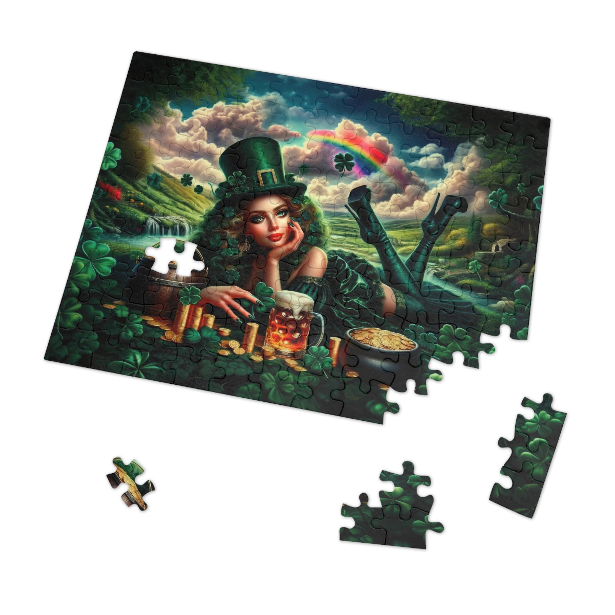 Puzzle Dame Chance