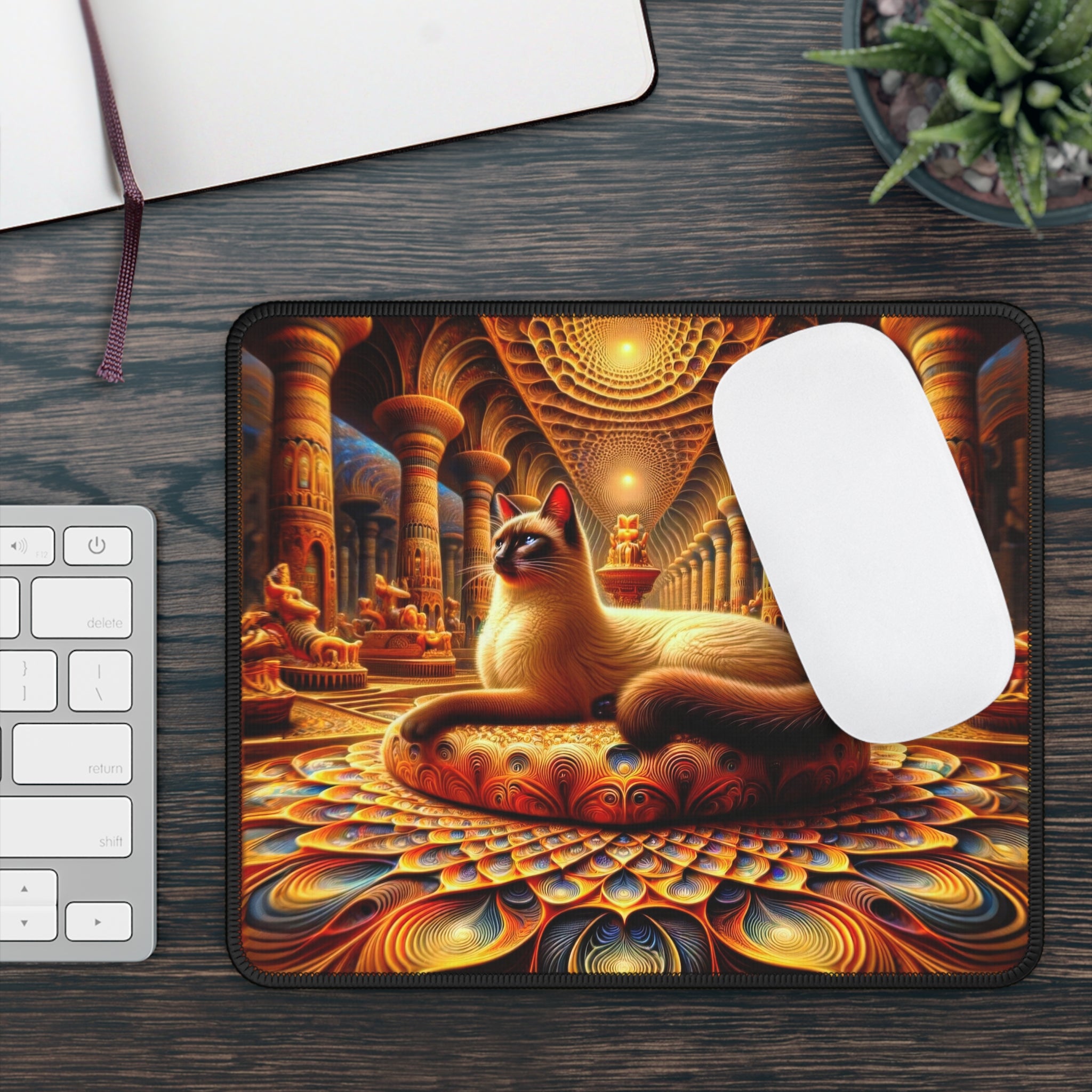 Paws and Pillars Gaming Mouse Pad