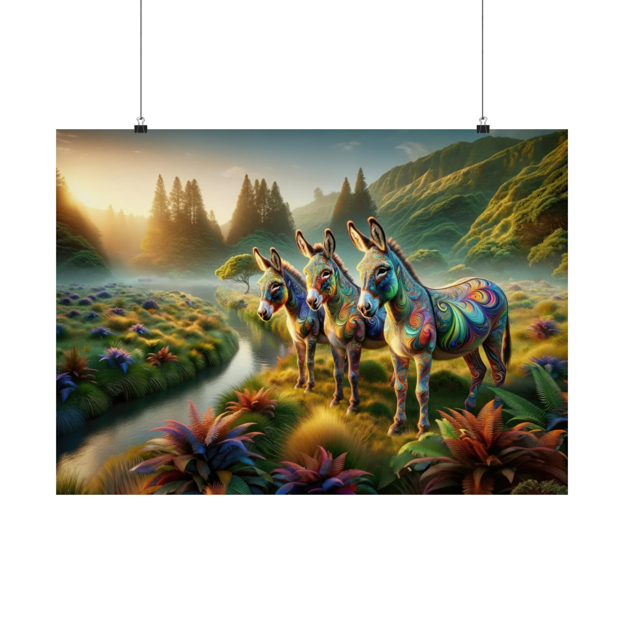 The Enchanted Donkeys Poster