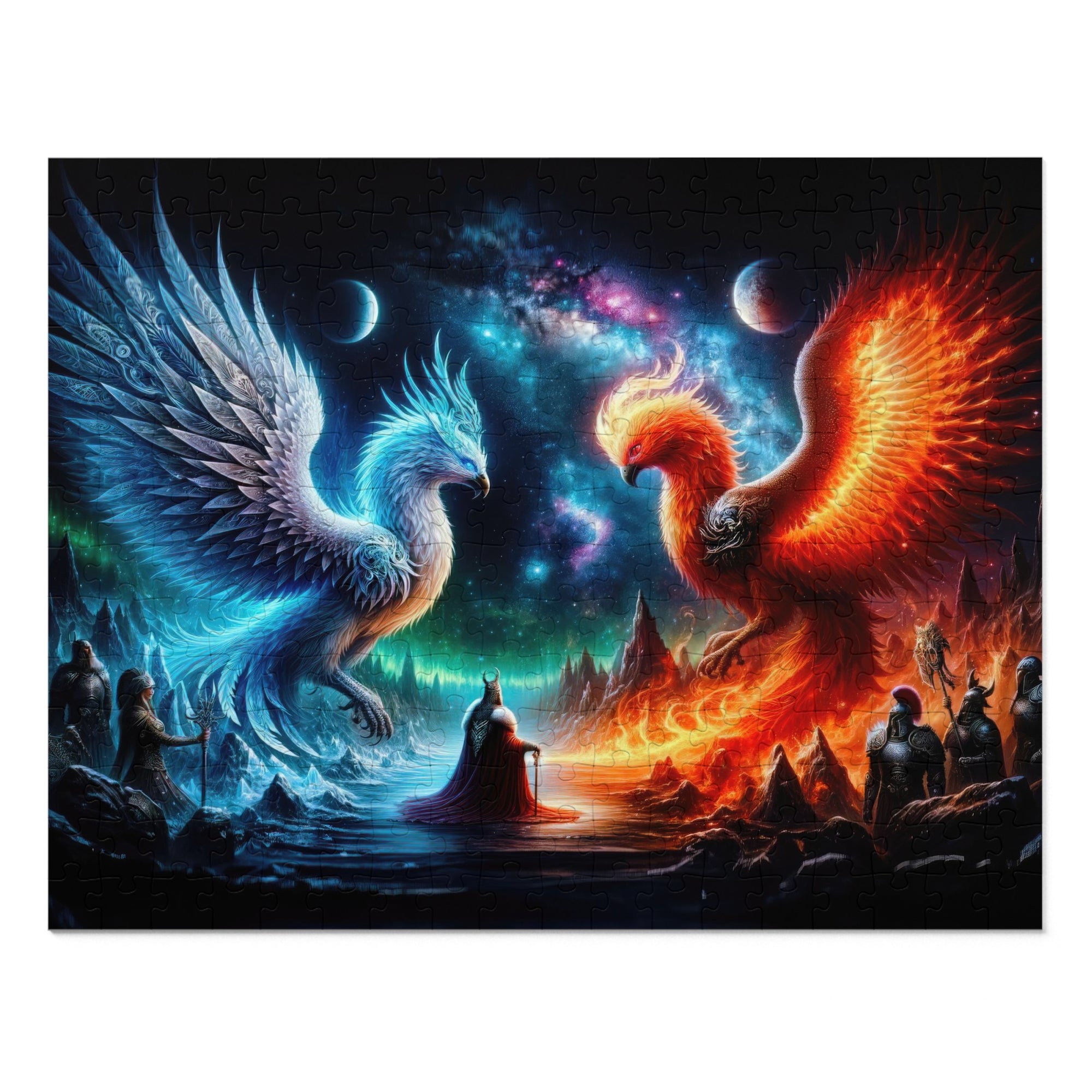 Convergence of Celestial Guardians Jigsaw Puzzle