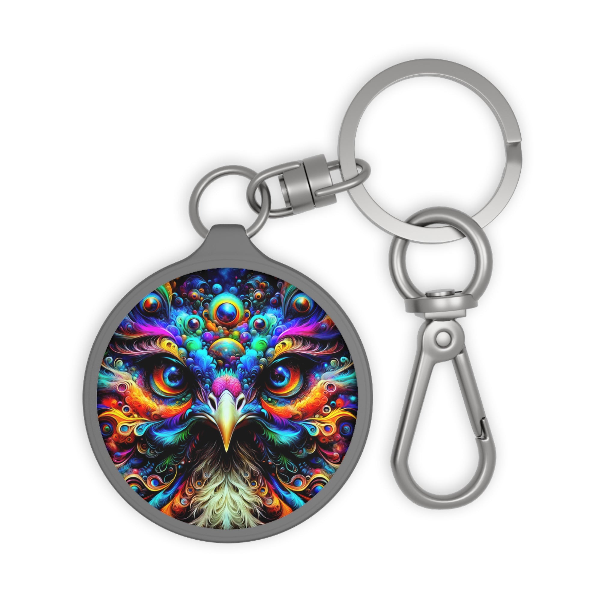 Infinite Feather Voyage Keyring Tag