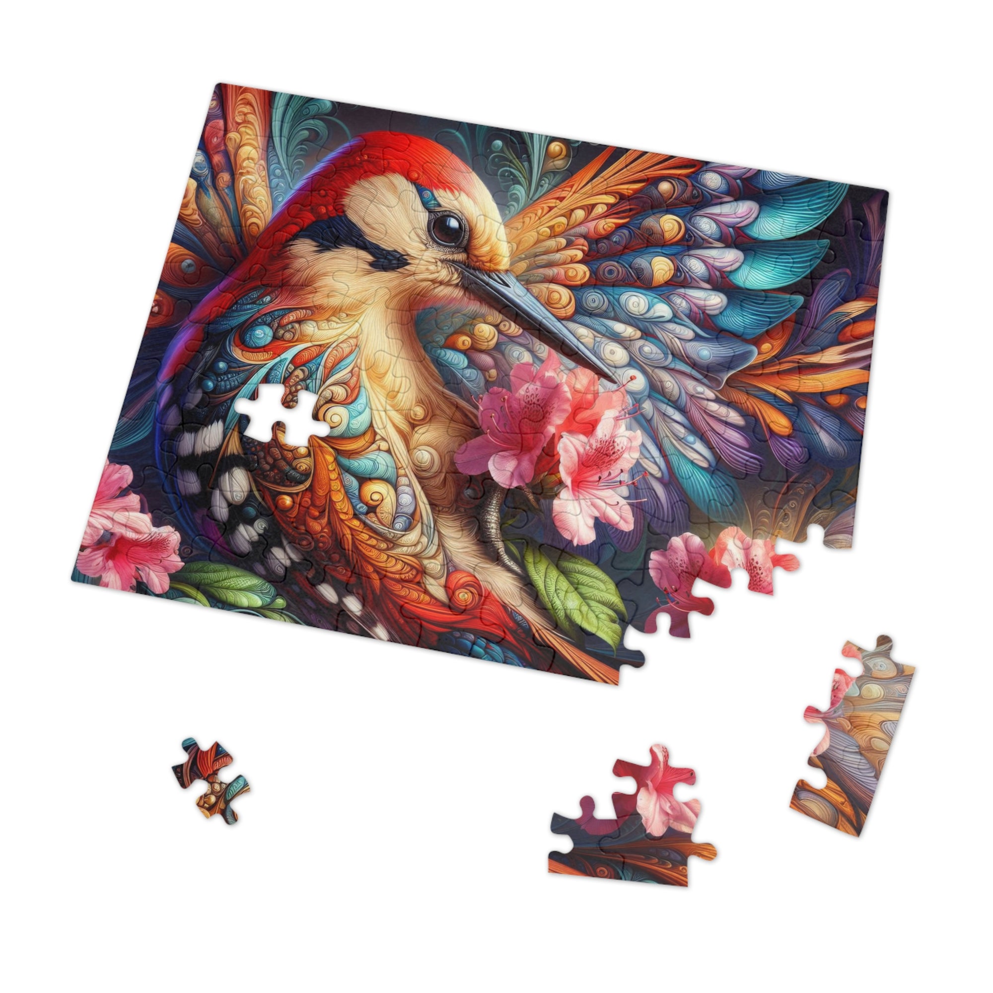 Azalea’s Guardian in Fractal Splendor Jigsaw Puzzle