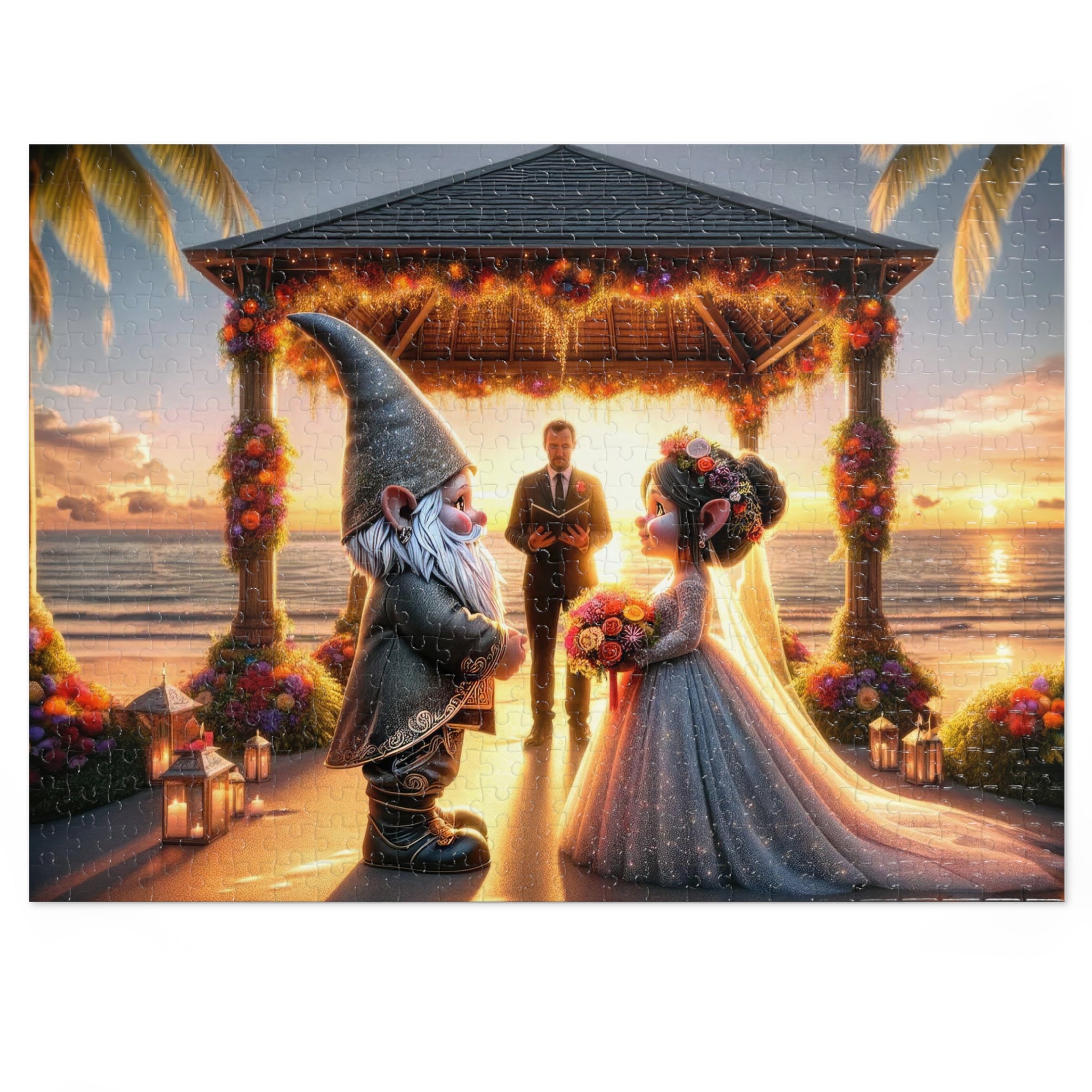 Elara and Finn's Seaside Promise Jigsaw Puzzle