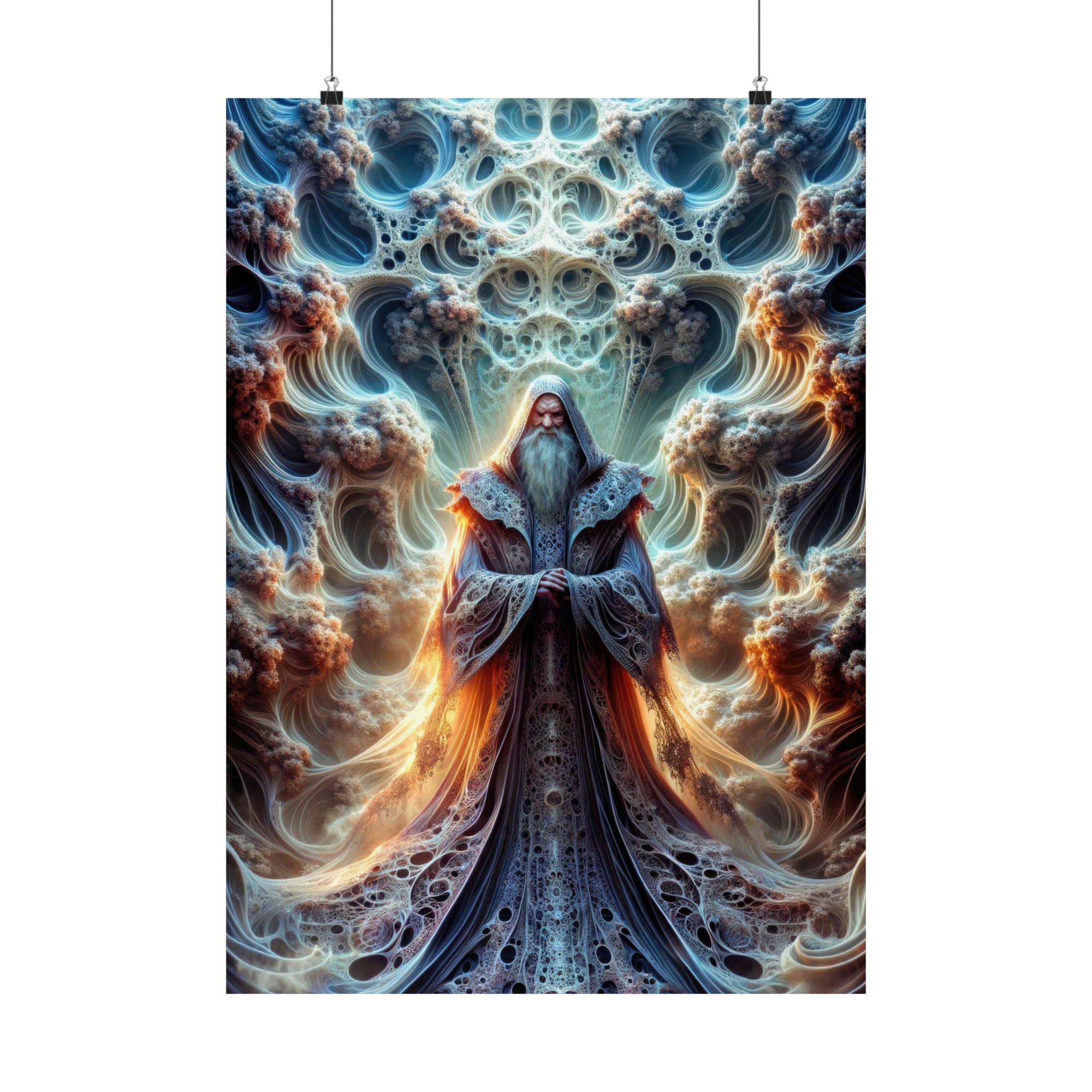 Chroniques du sorcier fractal Poster