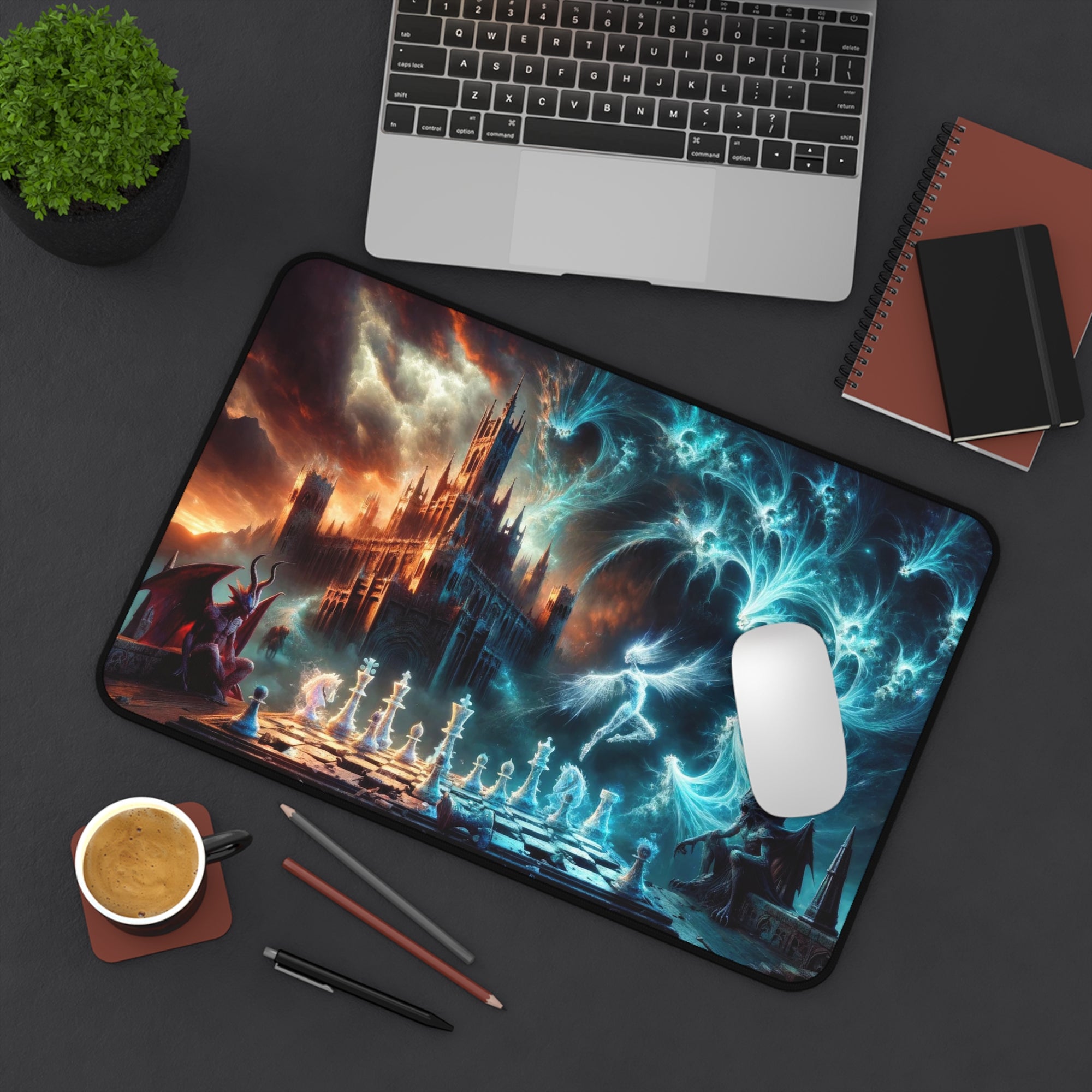 Tapis de bureau Gambit infernal