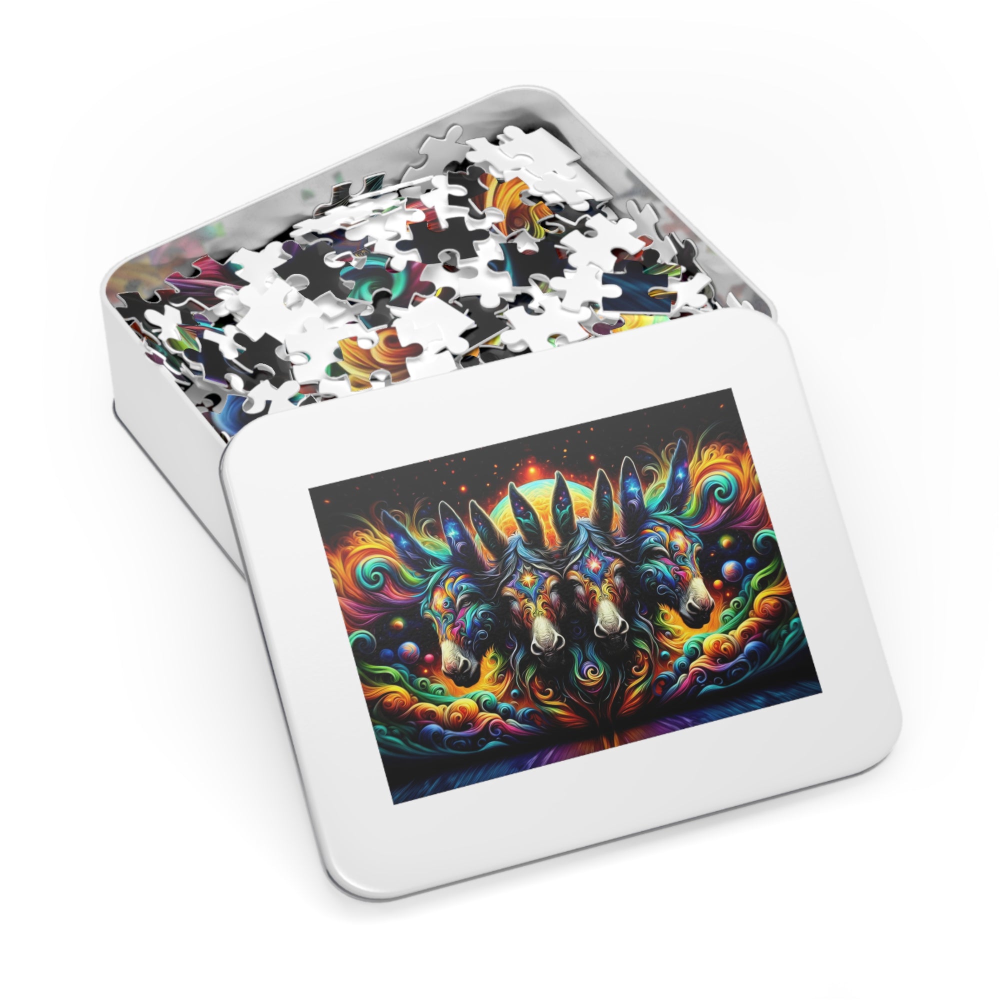 Quantum Donkey Quasar Jigsaw Puzzle