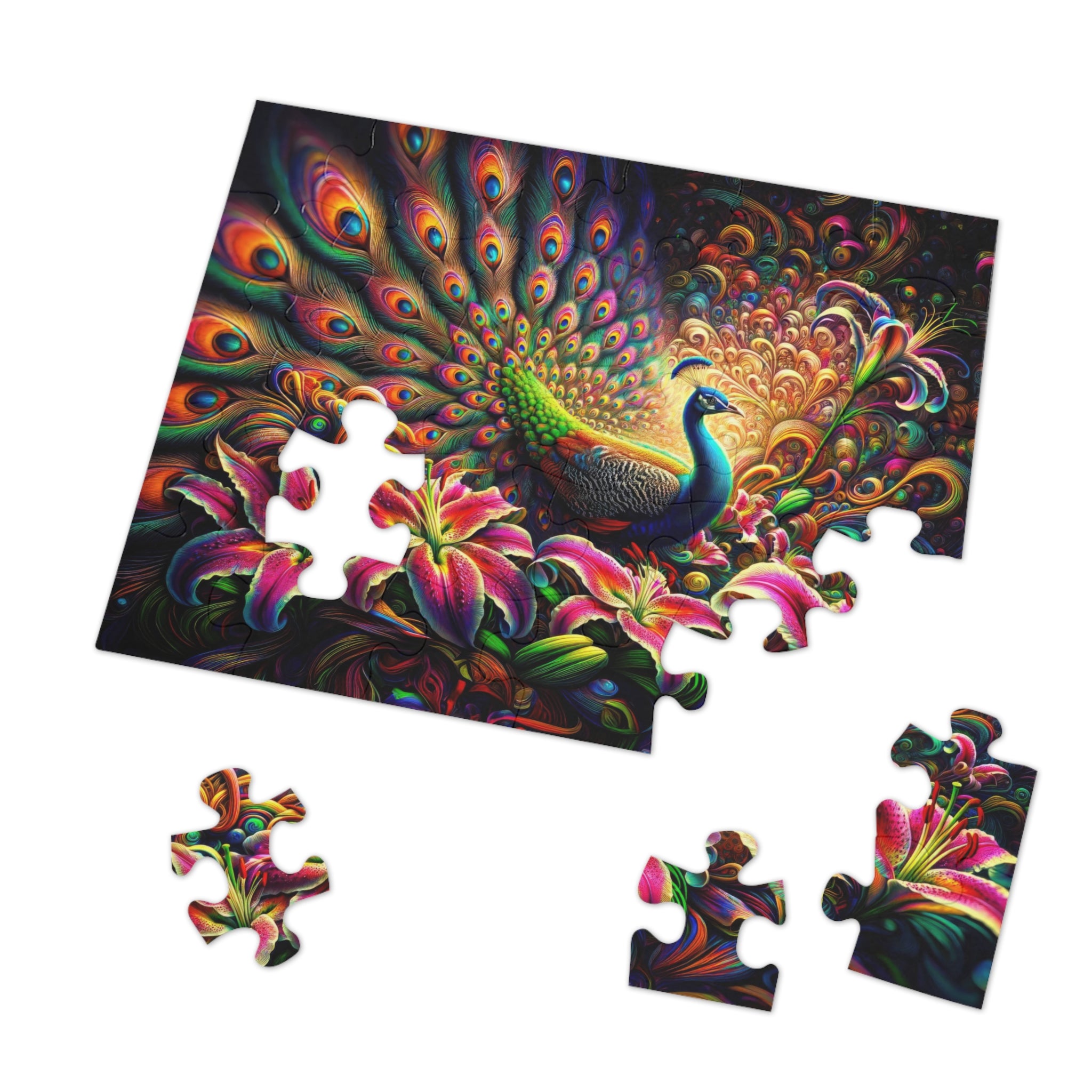 Supernova Feather Fantasy Jigsaw Puzzle