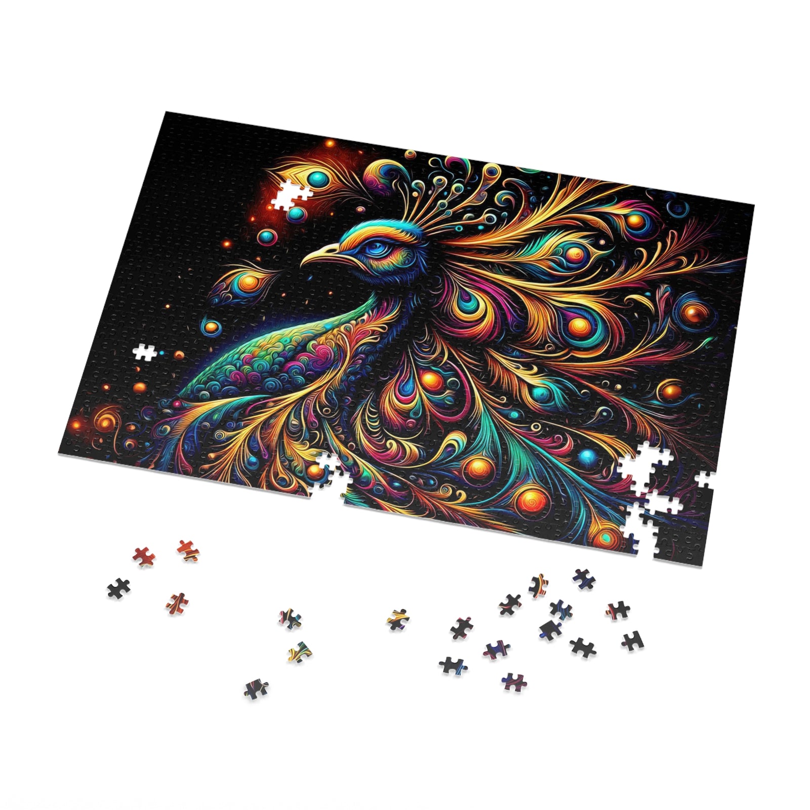 Puzzle Cascade cosmique de panaches