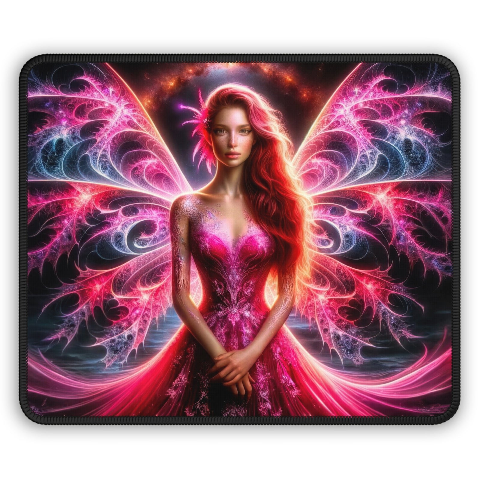 Autumn Rose Gaming Mouse Pad