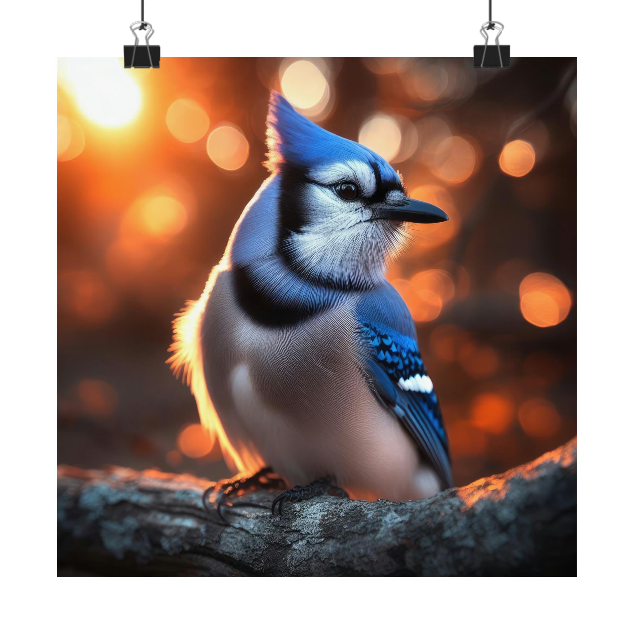 Blue Jay's Secret Haven Poster
