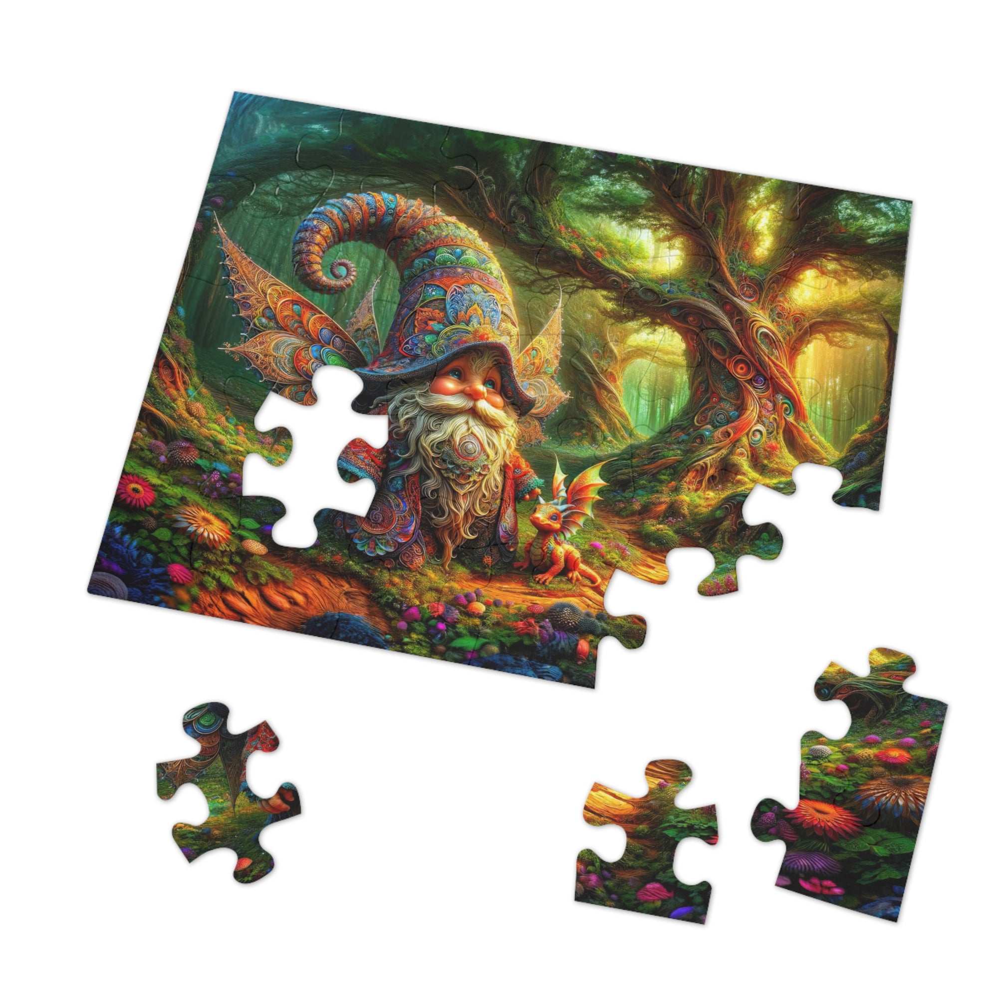 Puzzle Le rendez-vous enchanté du Gnome