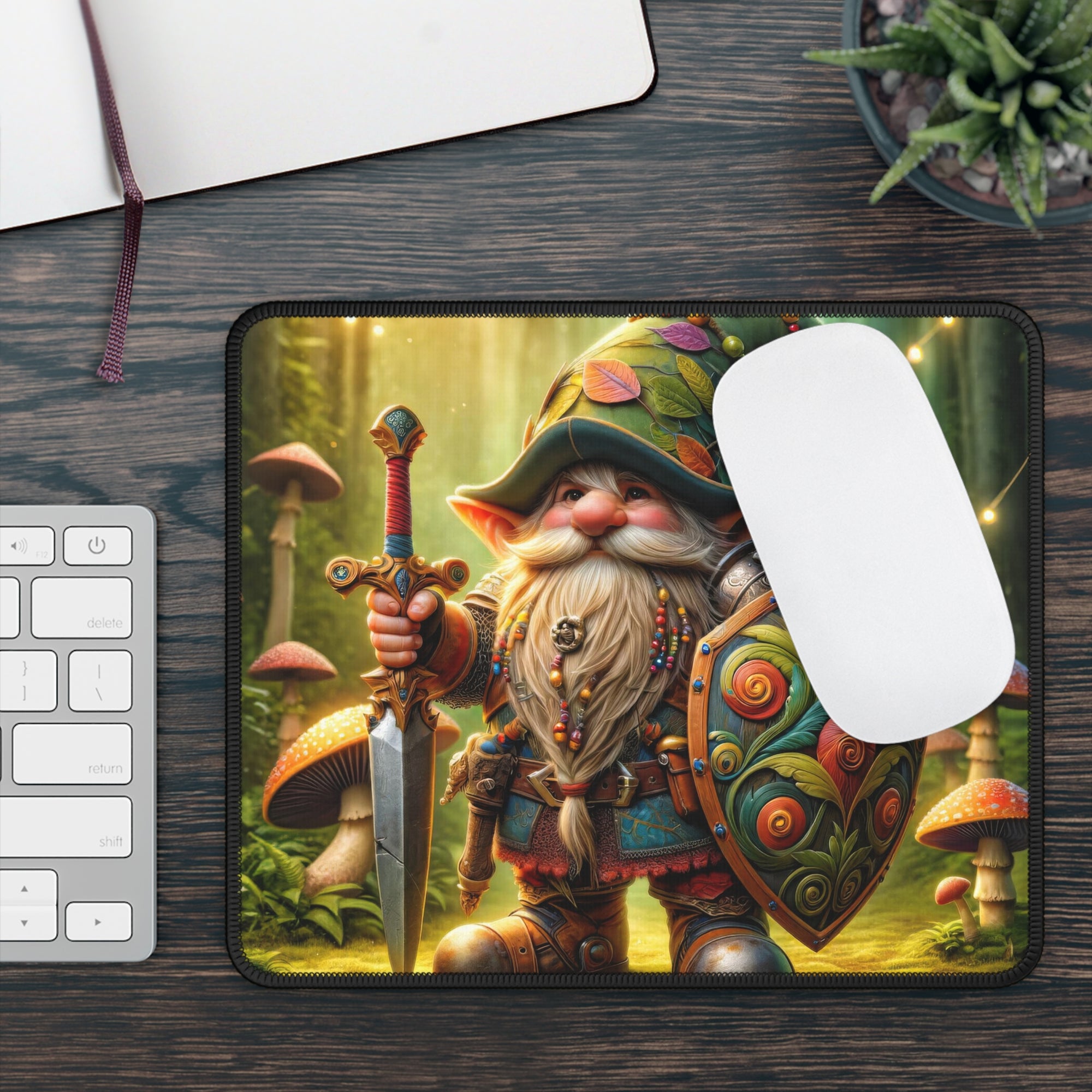 Gnome of Valor Gaming Mouse Pad