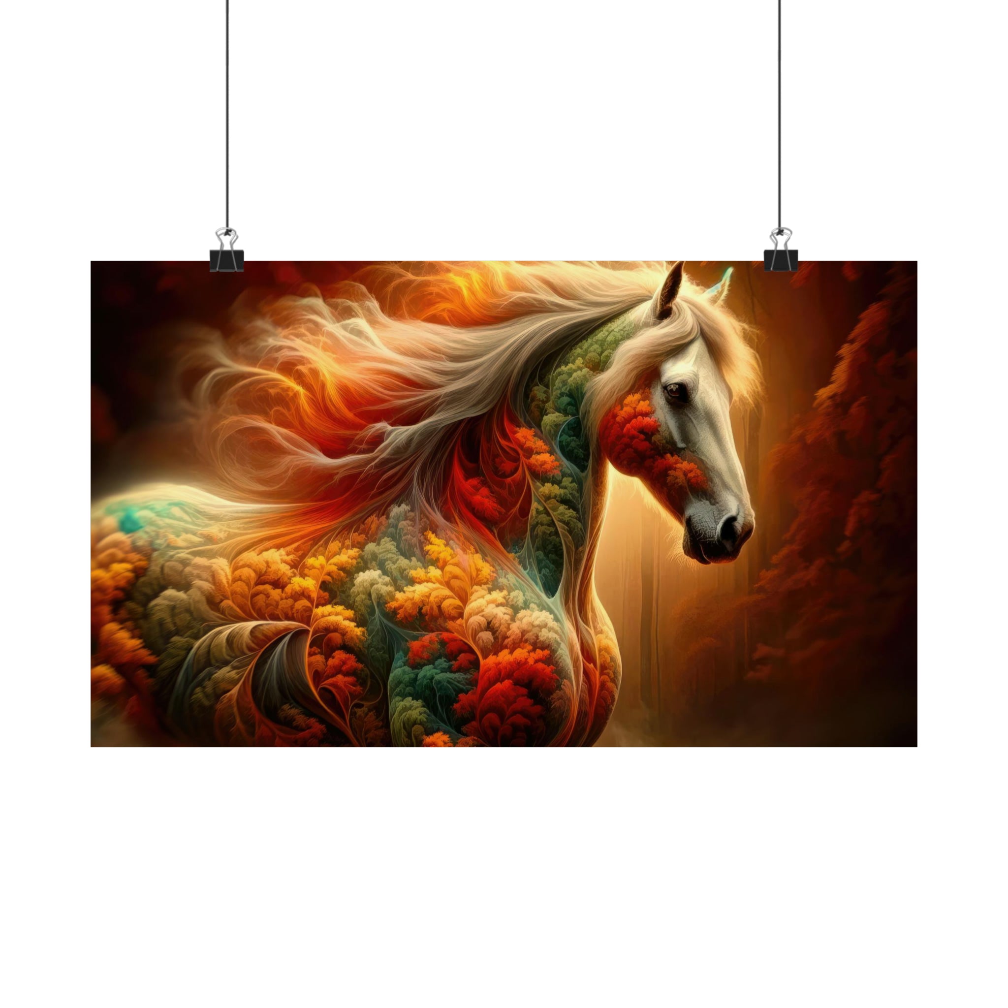 L'illusion équine Poster