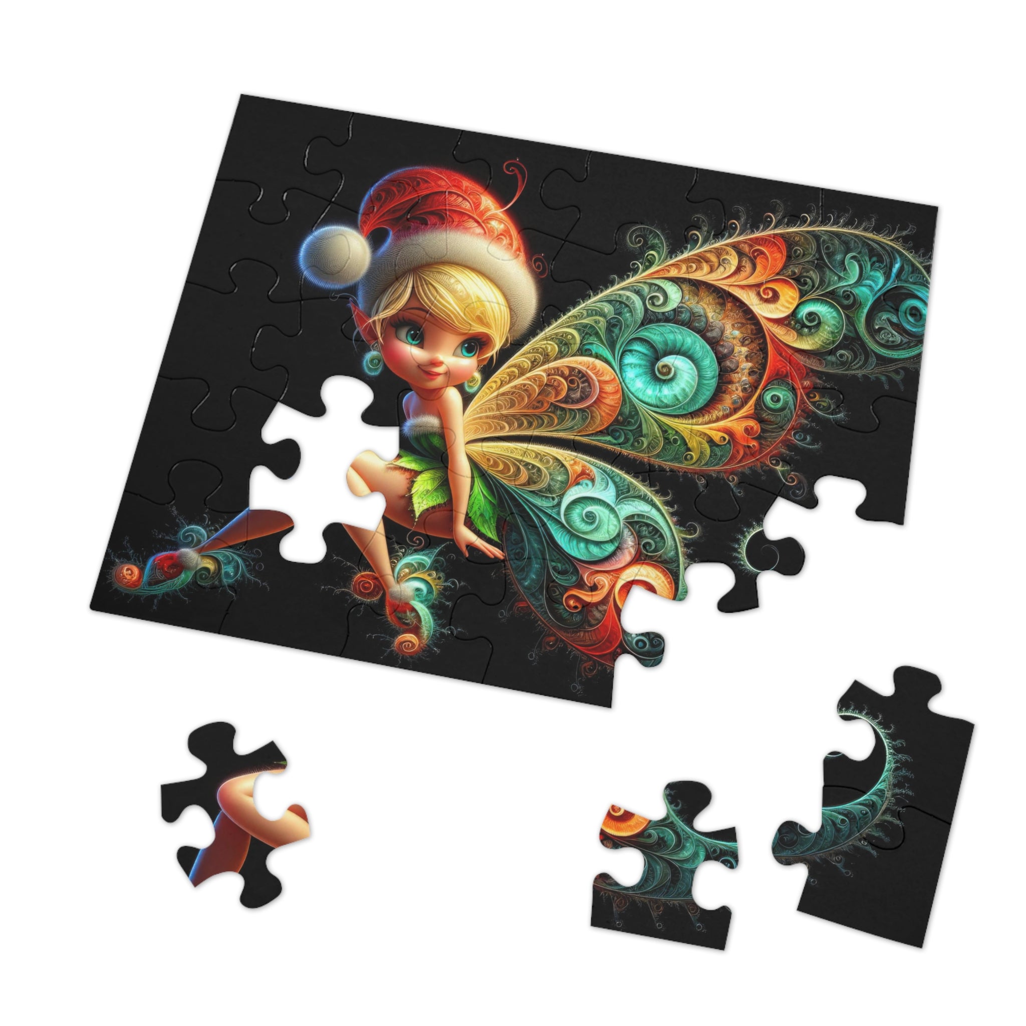 Puzzle Alas susurrantes de fantasía