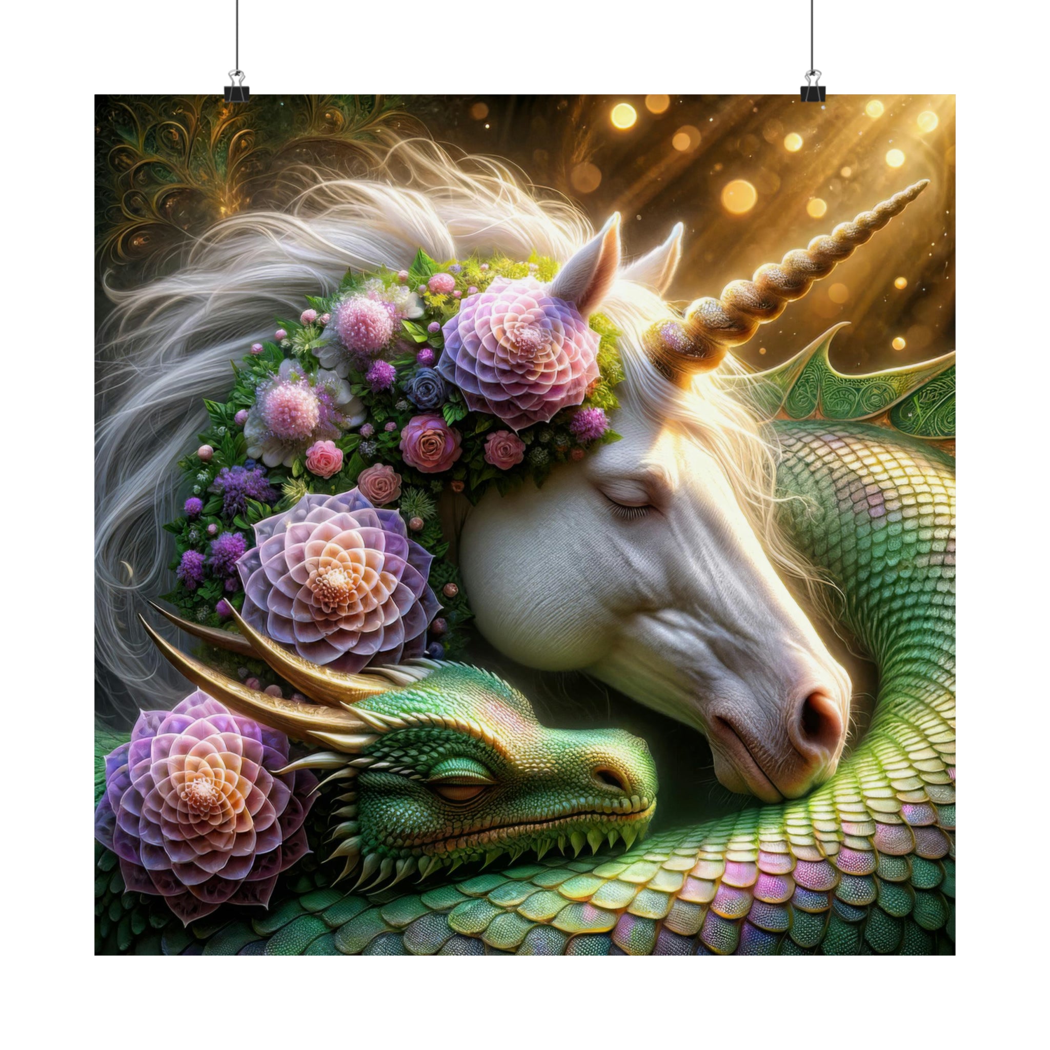 The Serenity of the Fabled: A Unicorn and Dragon's Peace – Unfocussed  Photography u0026 Art