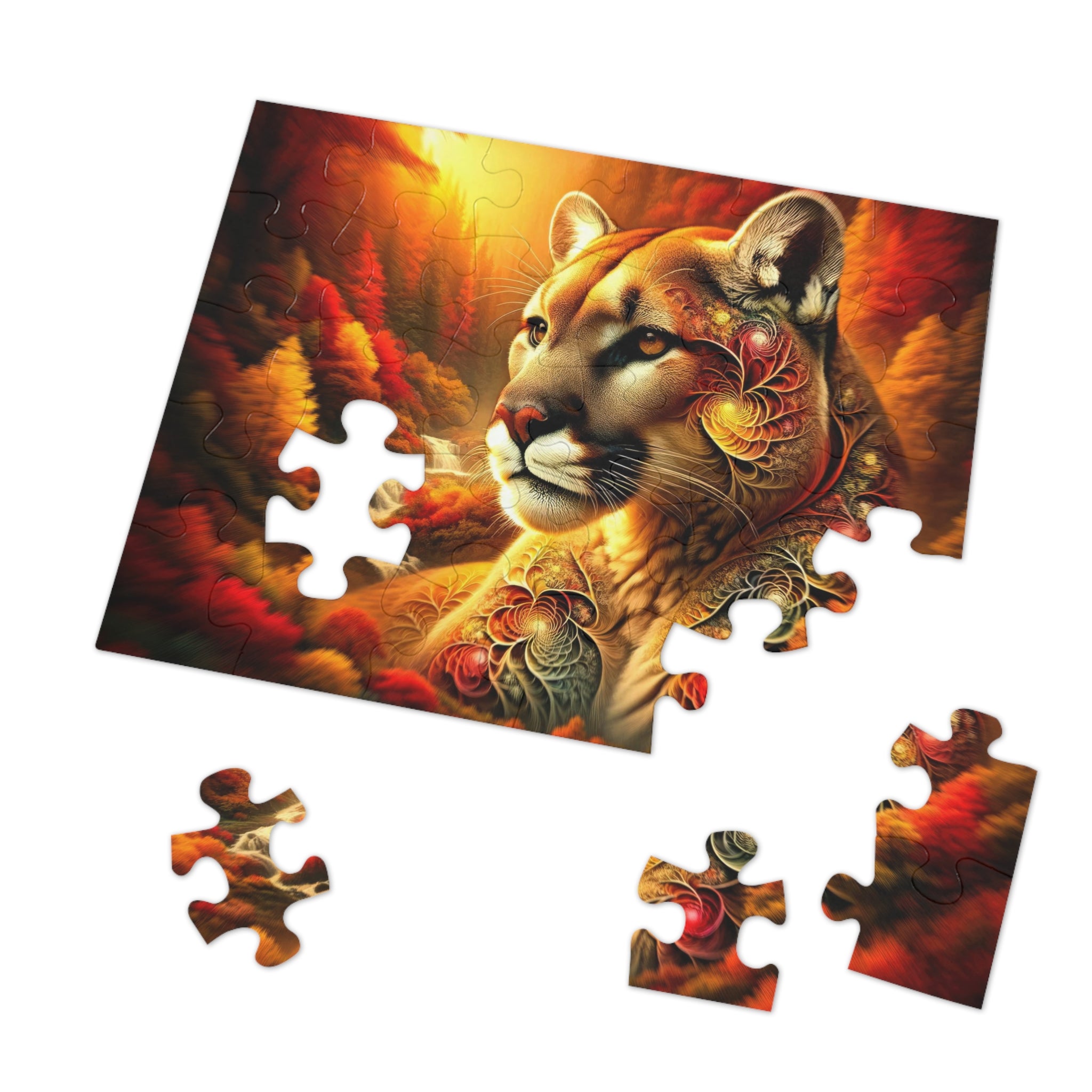 The Cougar's Mosaic Soul Puzzle