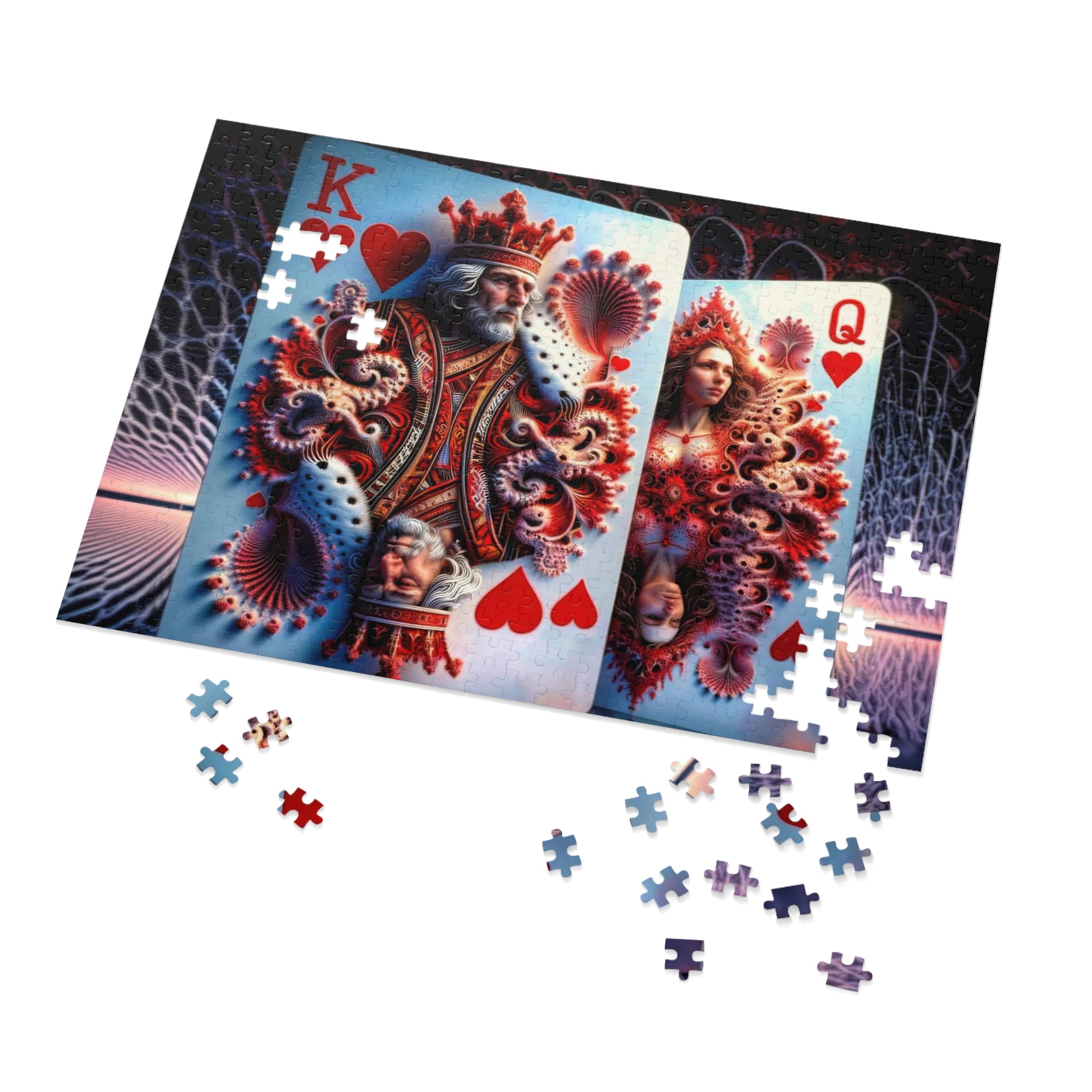 A Royal Fractal Affair Puzzle