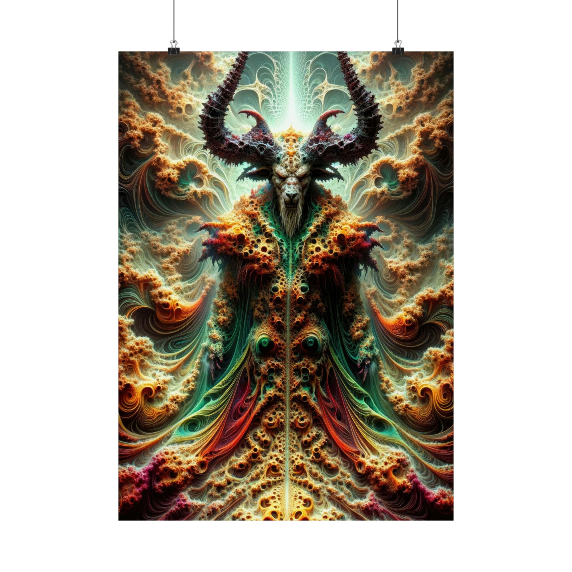 The Fractal Guardian Poster