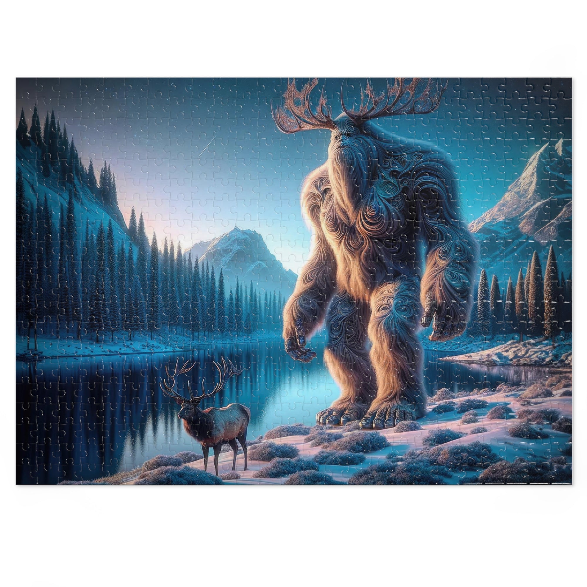 Guardian of the Glacial Groves Jigsaw Puzzle