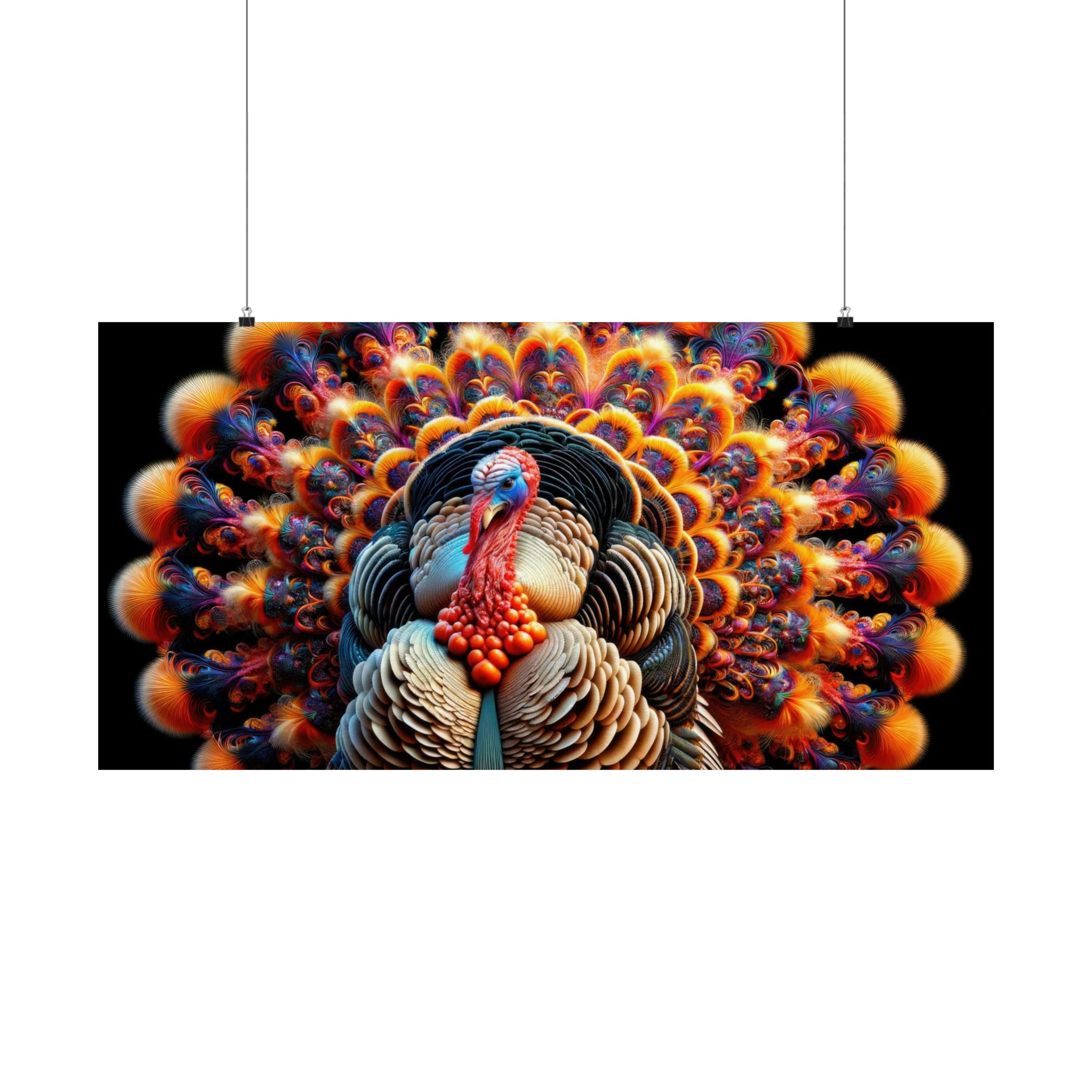 Gobble fractale Poster