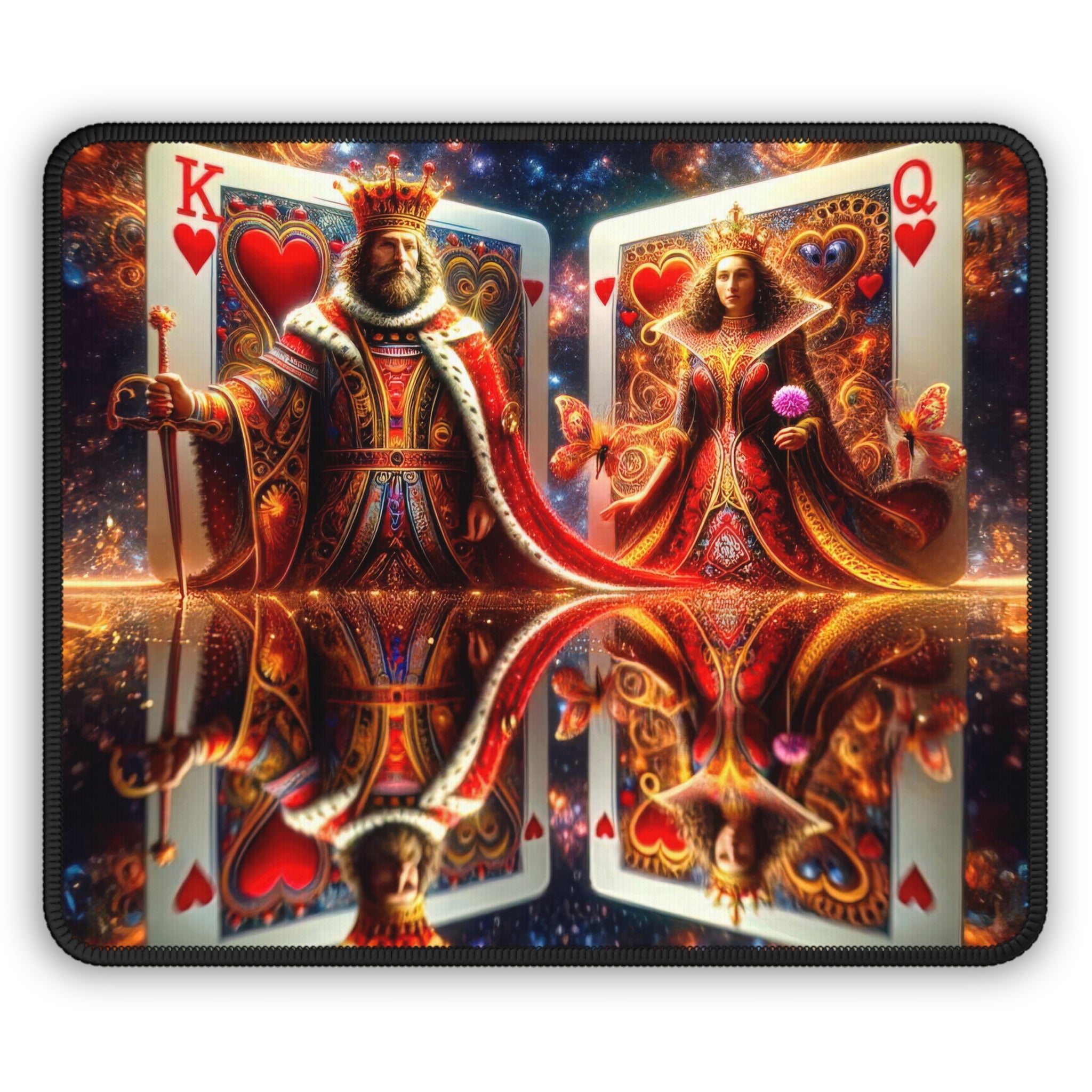 Un tapis de souris de jeu à paire céleste