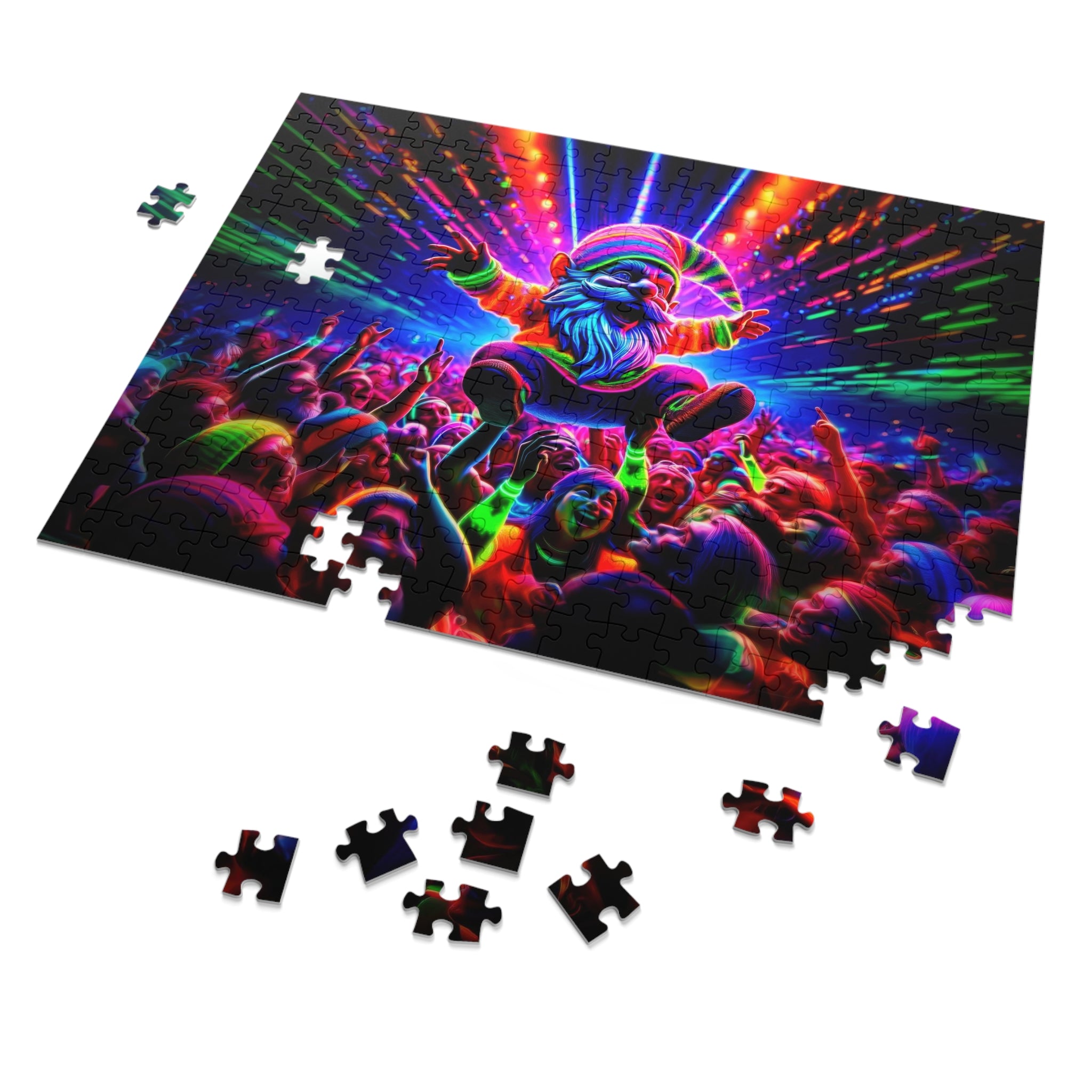 Puzzle Gnome Rave souterrain