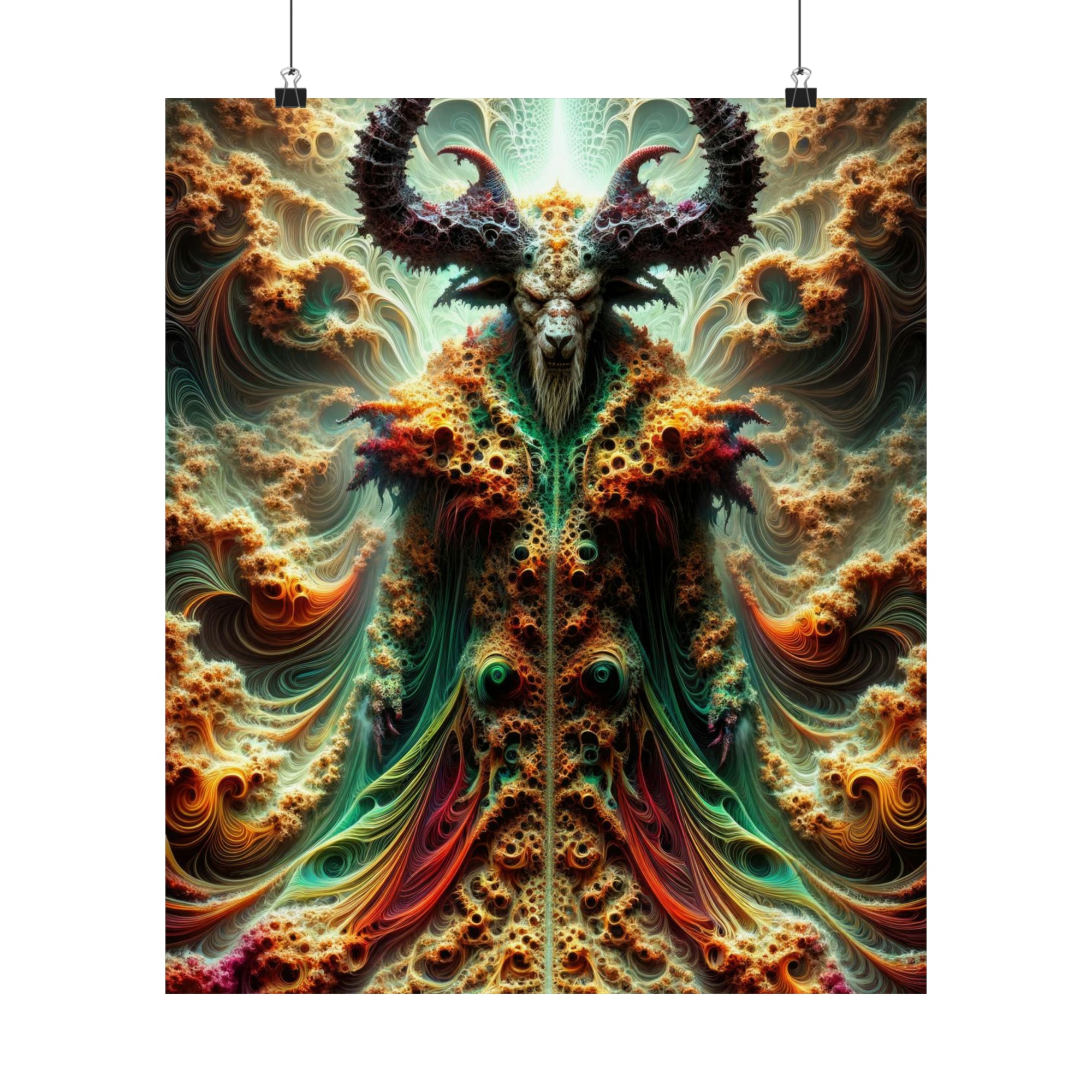 The Fractal Guardian Poster