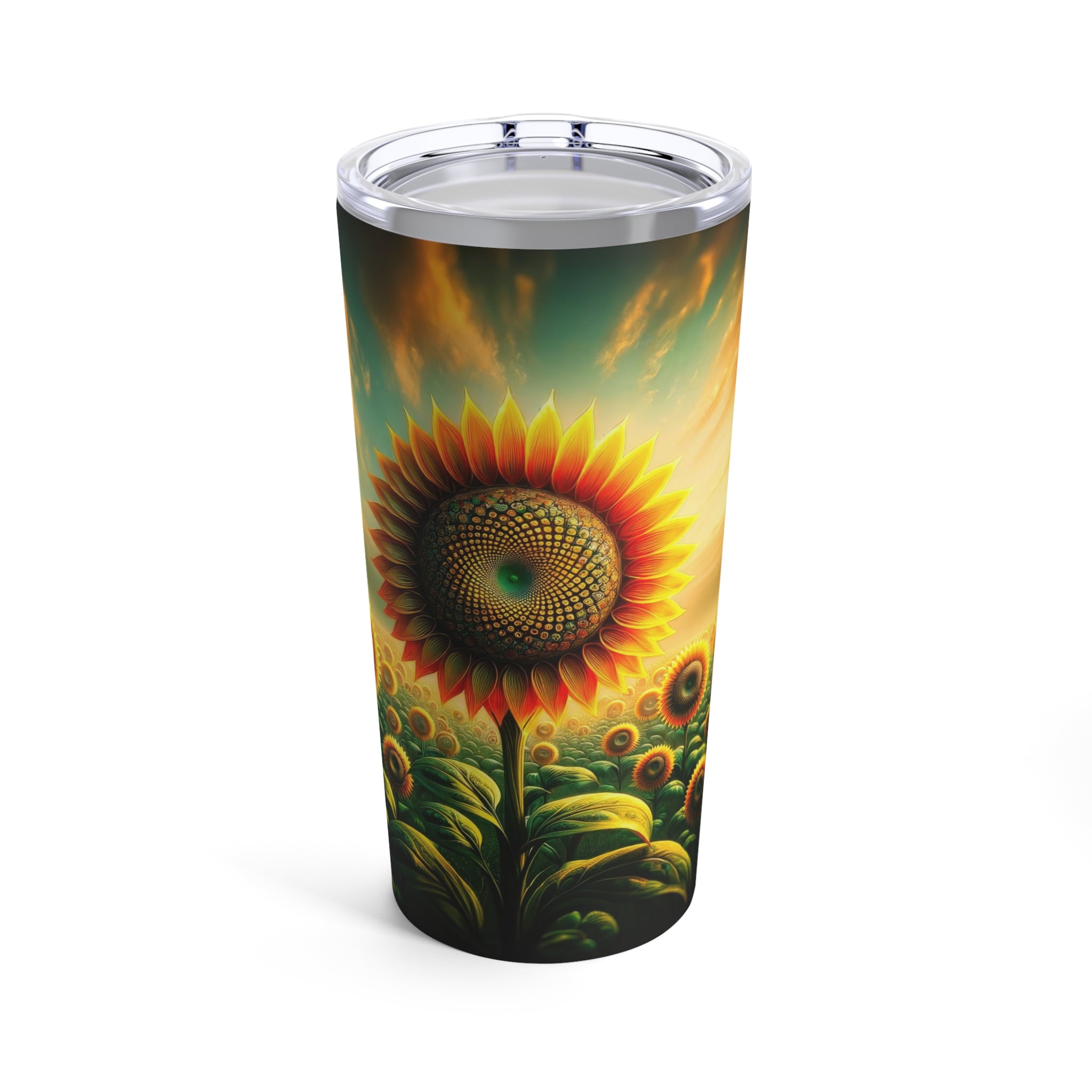 Kaléidoscope de la flore solaire Tumbler 20oz