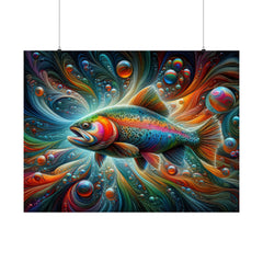 Celestial Swim Poster