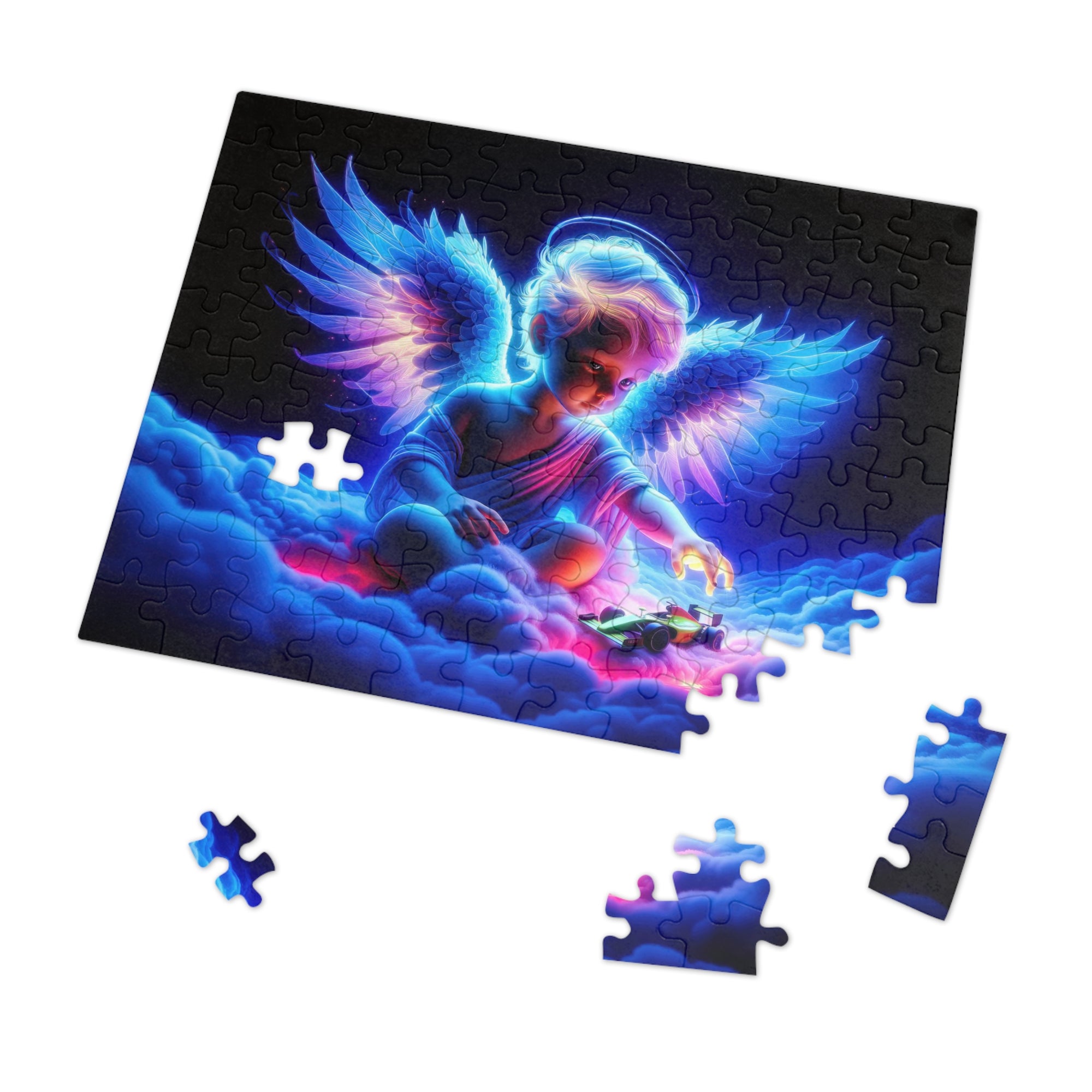 Playtime in the Cosmic Clouds Jigsaw Puzzle