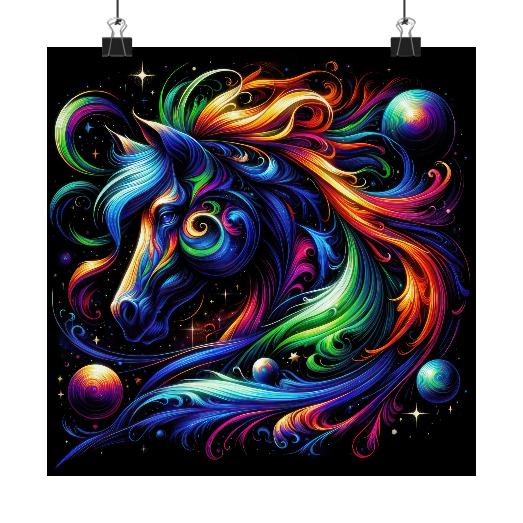 Cosmic Cascade Poster